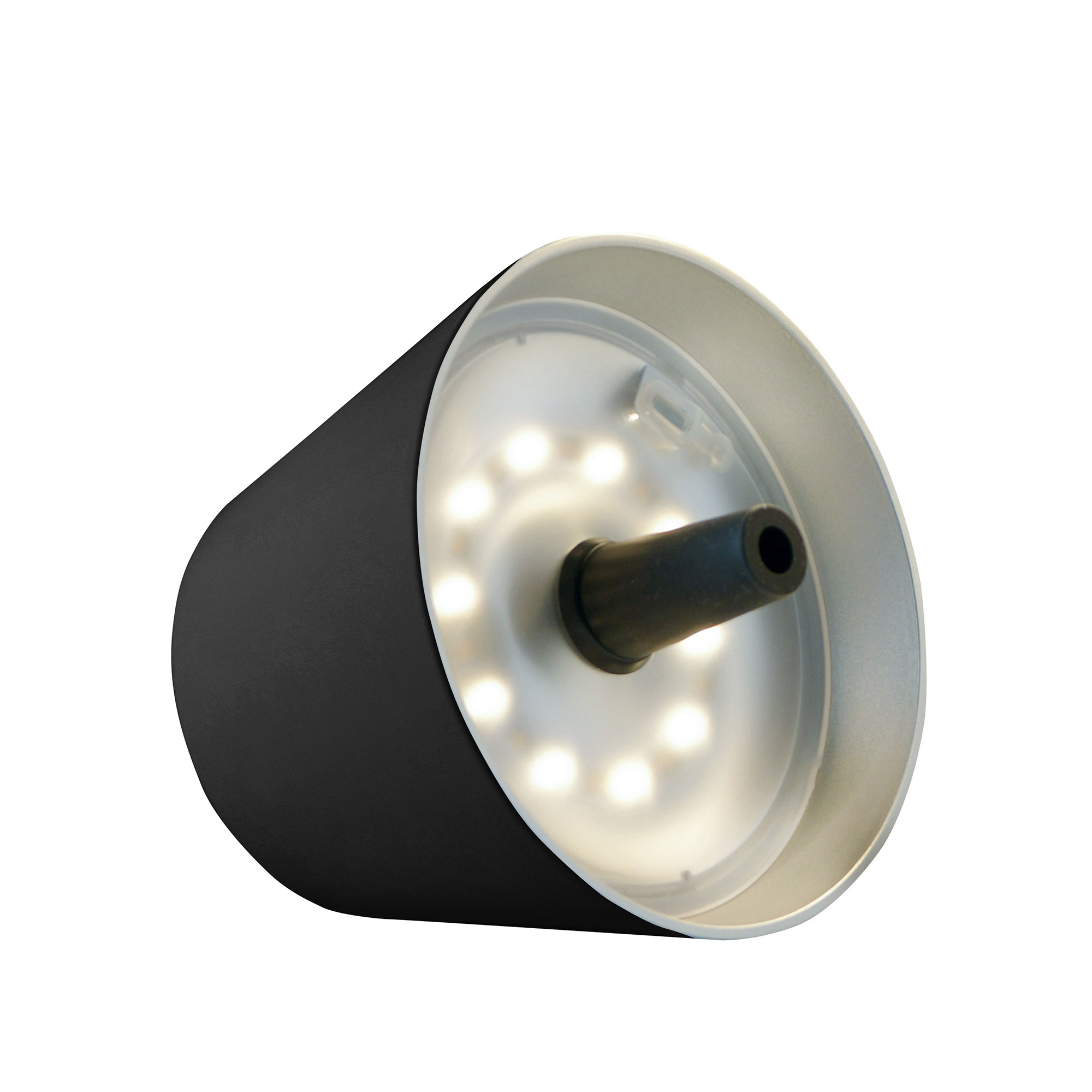 Sompex - TOP 2.0 LED Akku-Flaschenleuchte RGBW, Schwarz