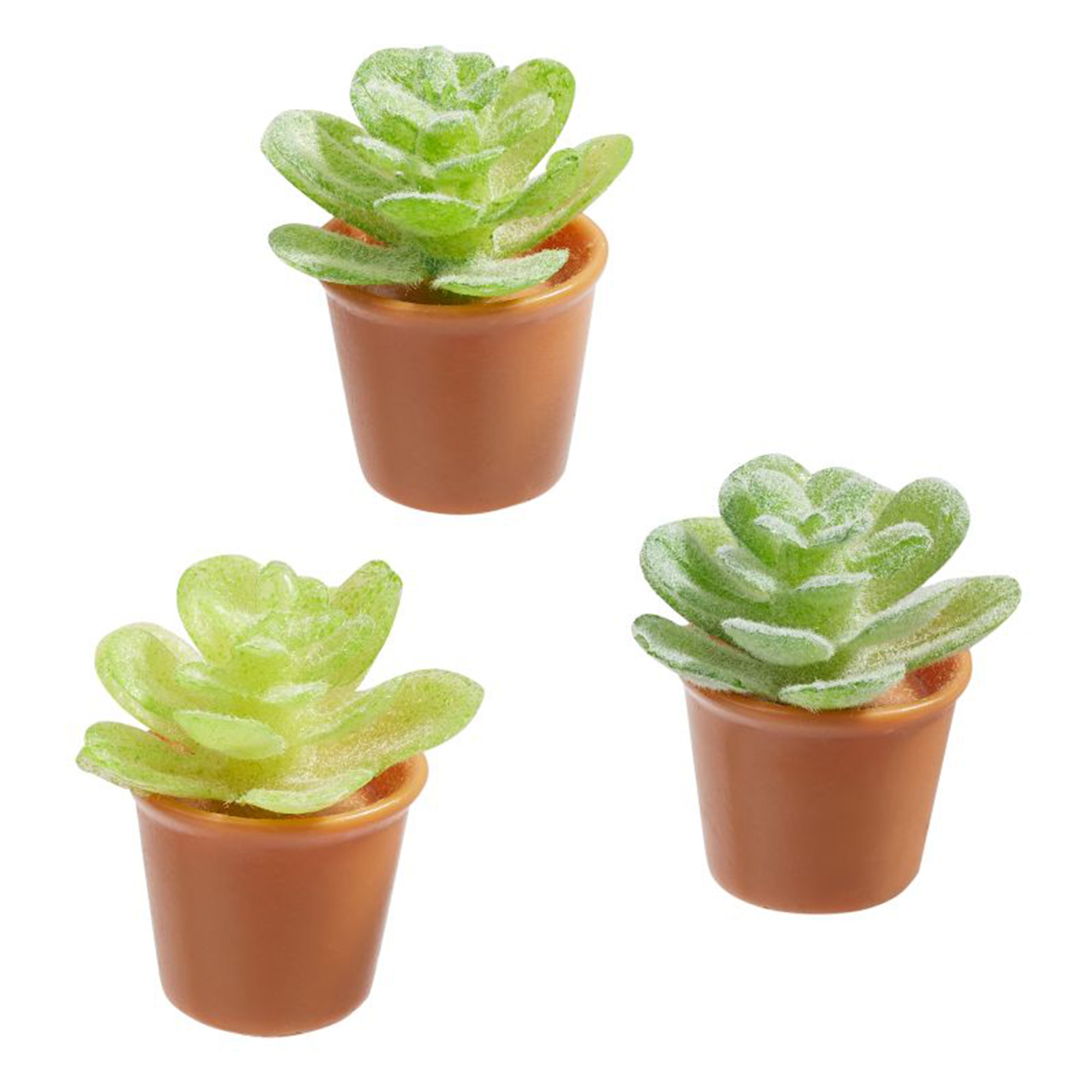 Miniatur "3 Blumentöpfe" für die Wichteltür Miniatur "3 Blumentöpfe" für die Wichteltür