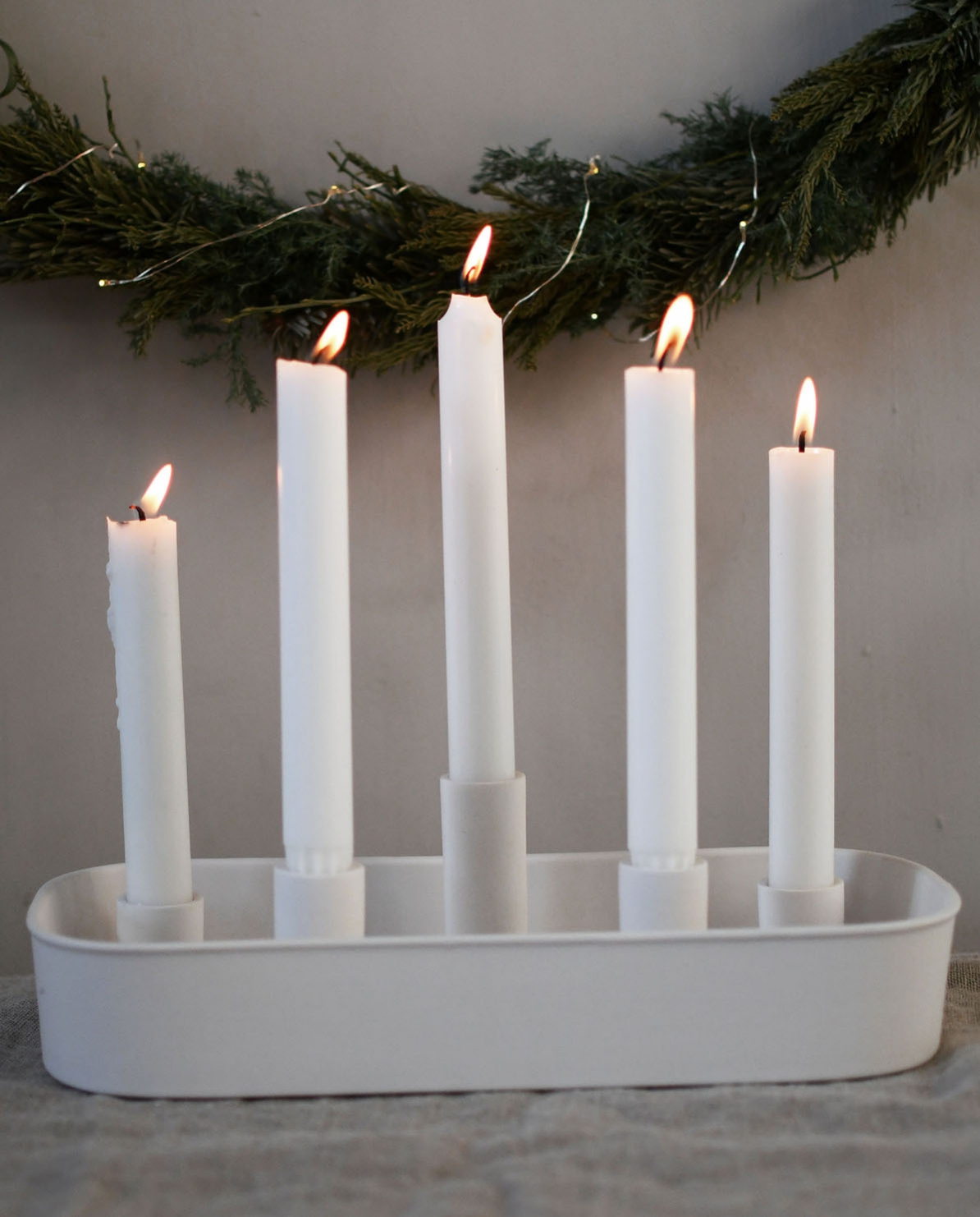 Storefactory - Kerzenhalter Ensta - Weiß Storefactory - Kerzenhalter Ensta - Weiß