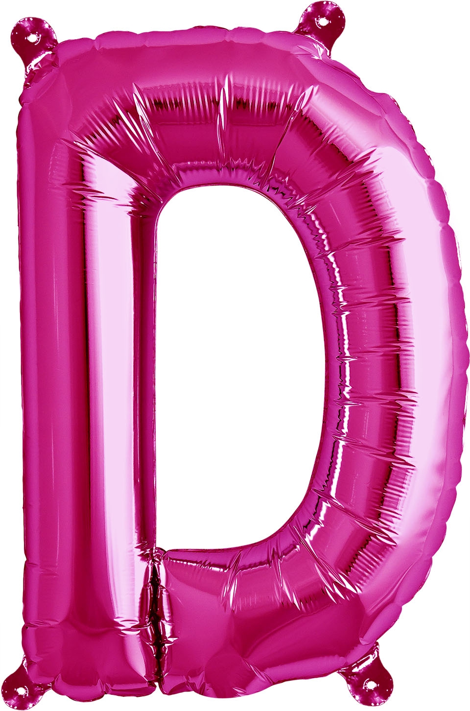 Luftballon Buchstabe D Pink 40cm Luftballon Buchstabe D Pink 40cm