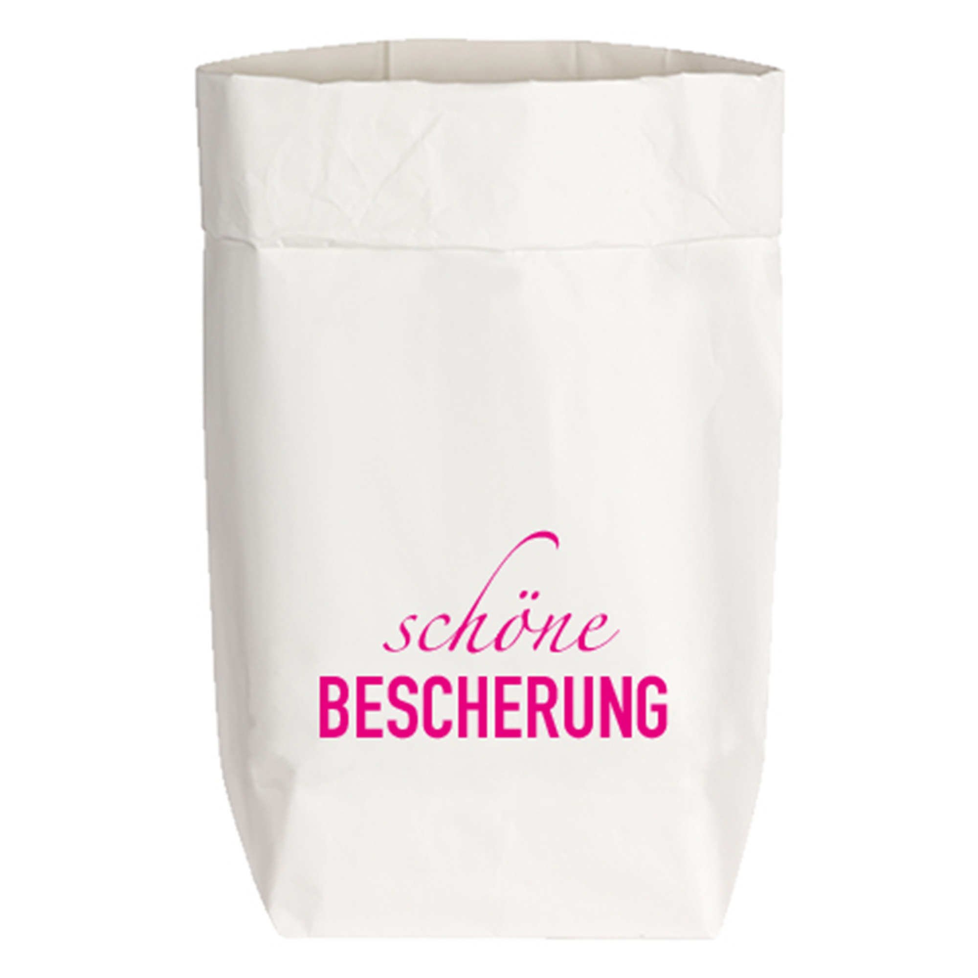Papiertüte "Schöne Bescherung" Tasche, Papier