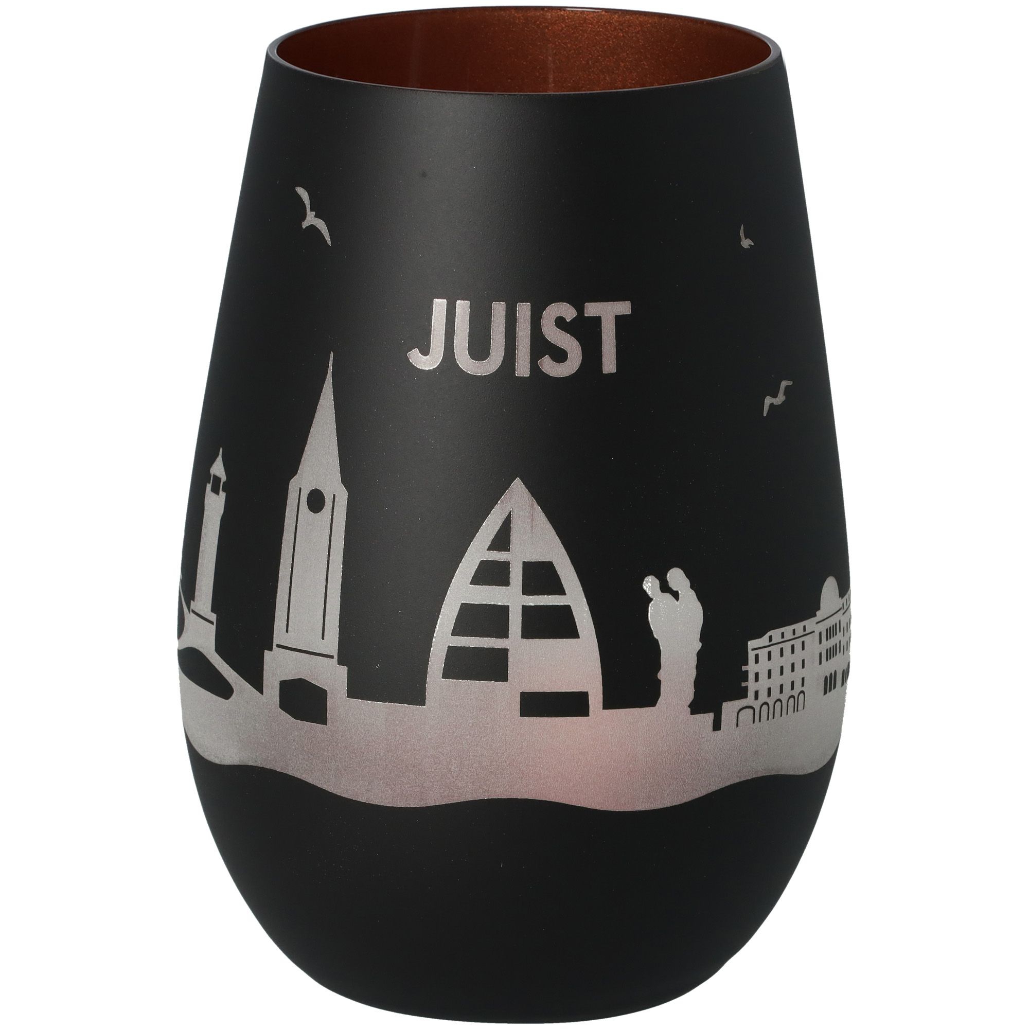 Windlicht Skyline Juist Schwarz/Bronze Windlicht Skyline Juist Schwarz/Bronze