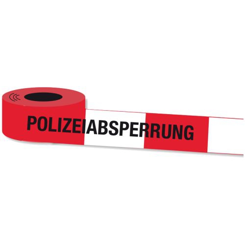 Polizei - 10 m Absperrband