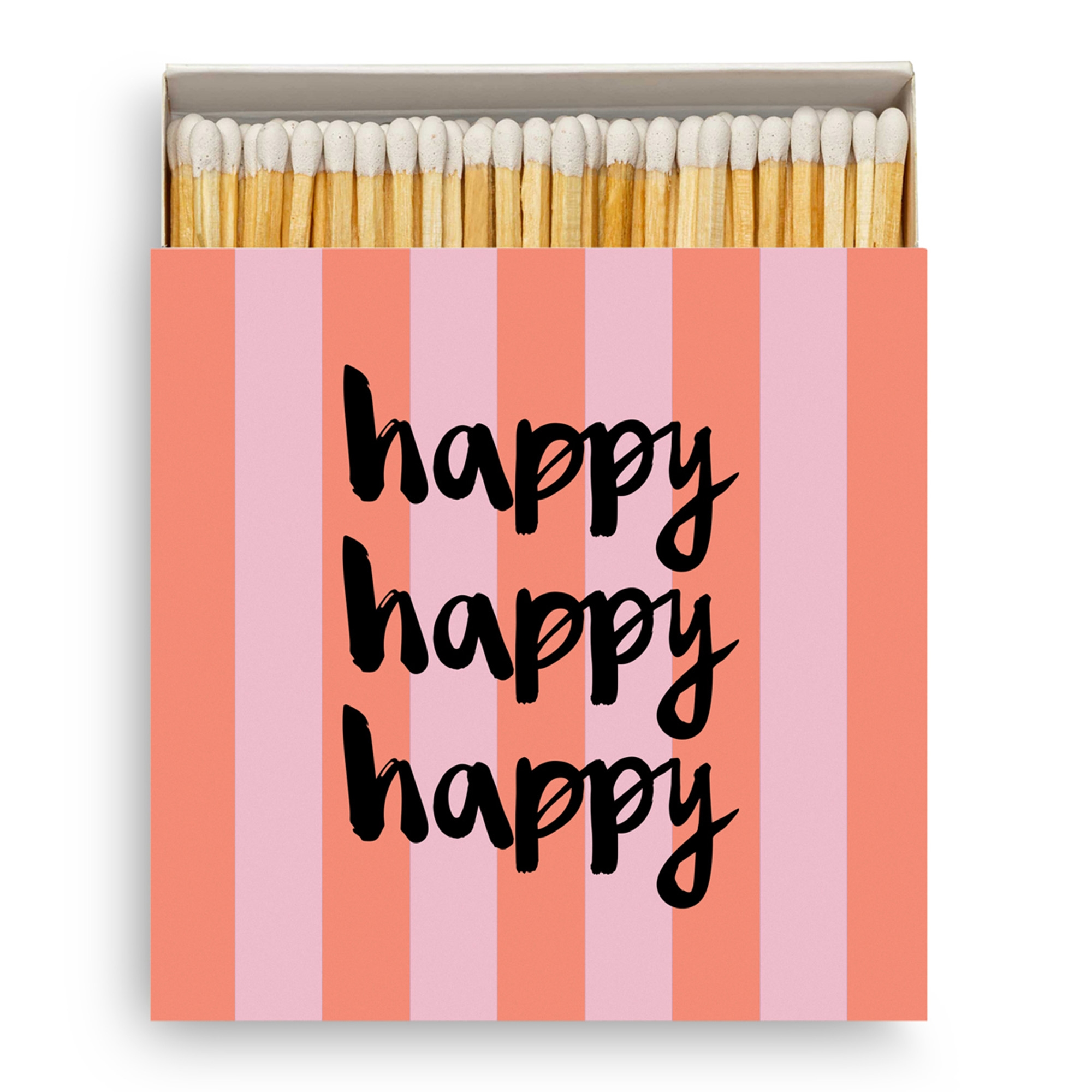 120 Streichhölzer "Happy" 120 Streichhölzer "Happy"