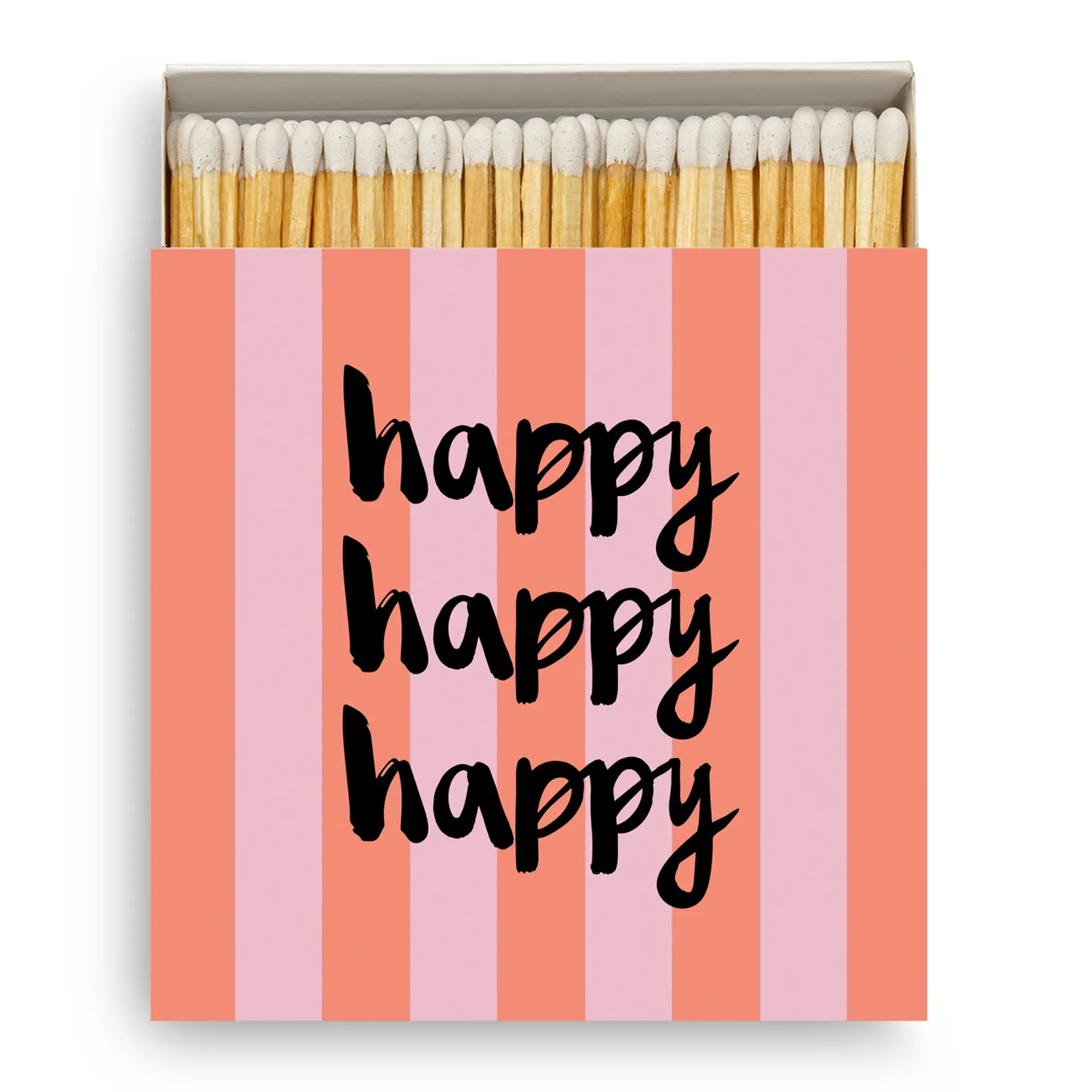 120 Streichhölzer "Happy"