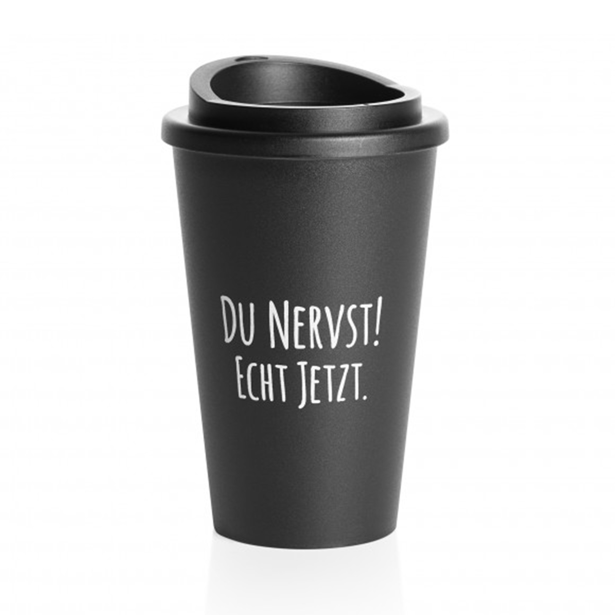 Coffee-to-go Becher " Du nervst"