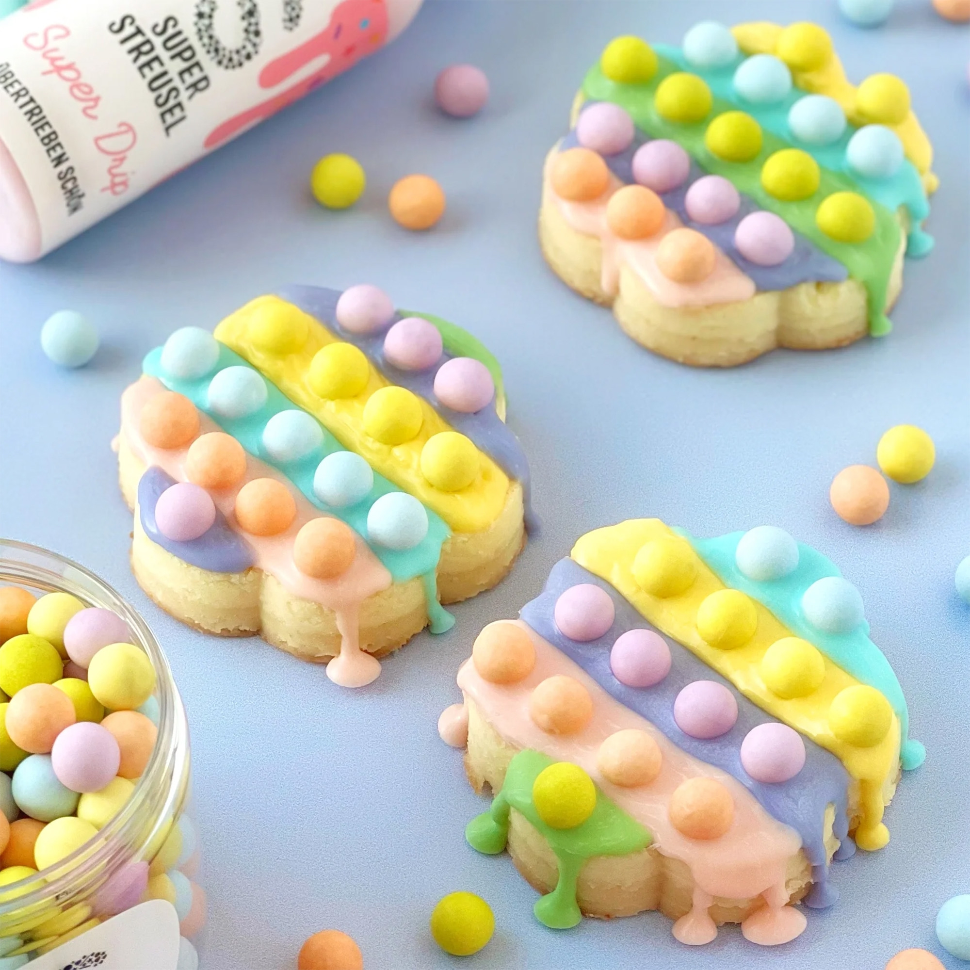 Super Streusel Schokokugeln Bunt 170 g Super Streusel Schokokugeln Bunt 170 g