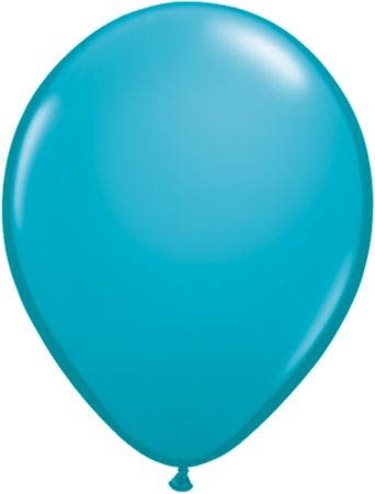 Qualatex Latexballon Tropical Teal Ø 13cm Qualatex Latexballon Tropical Teal Ø 13cm