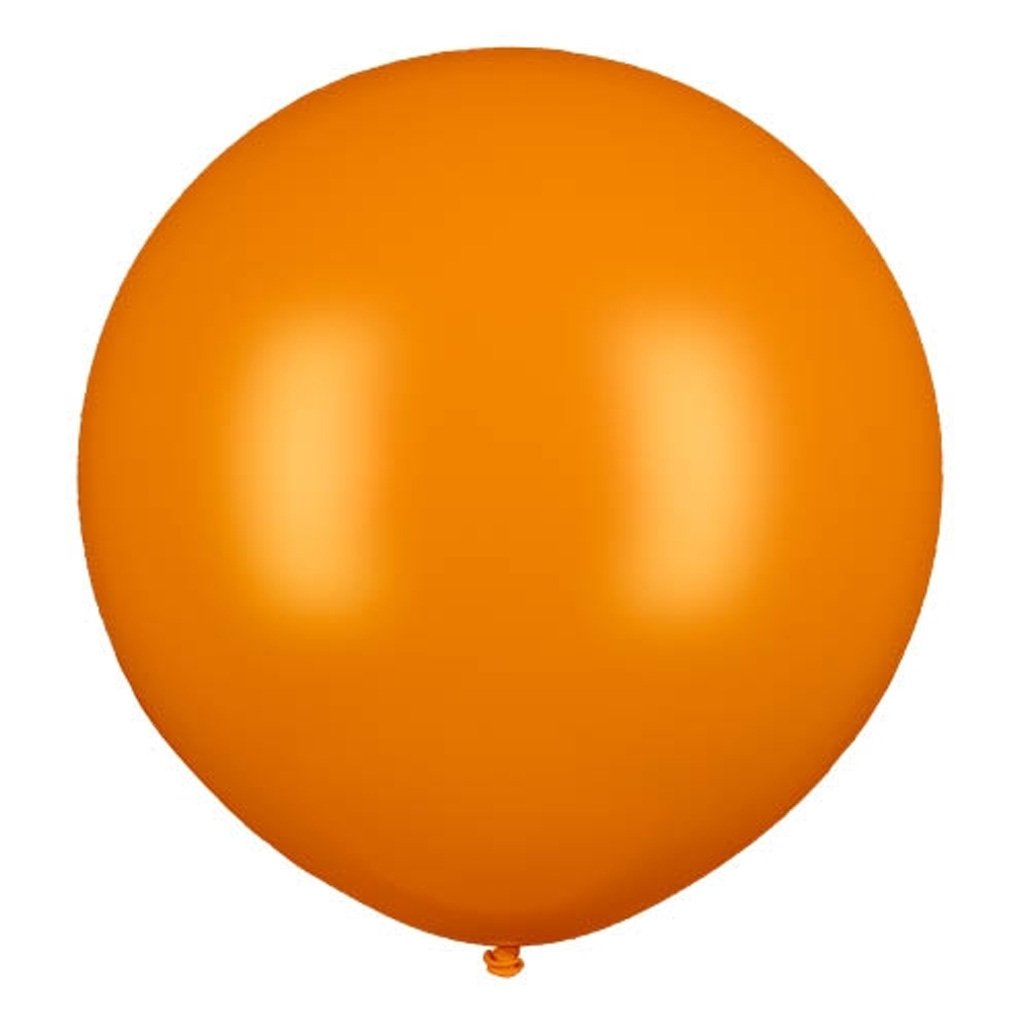 ballon, orange, luftballon, kugel, festdeko