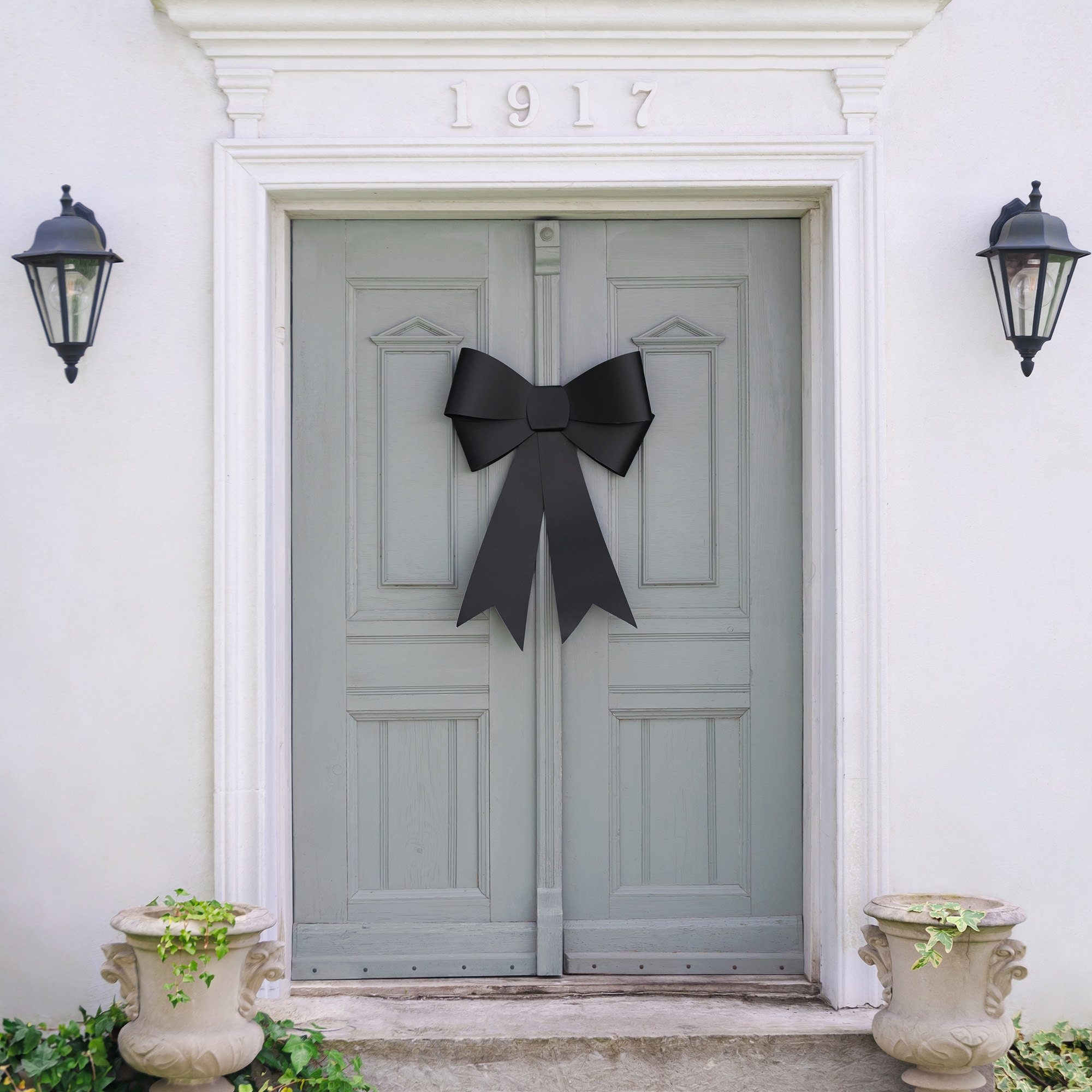 DIY dekorative Schleife in Schwarz DIY dekorative Schleife in Schwarz