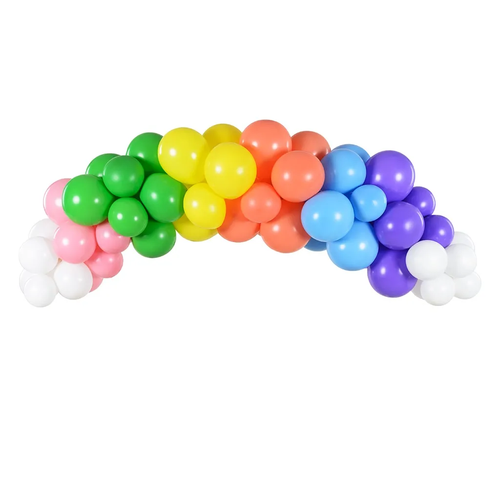 DIY Ballongirlande "Regenbogen" 2 m