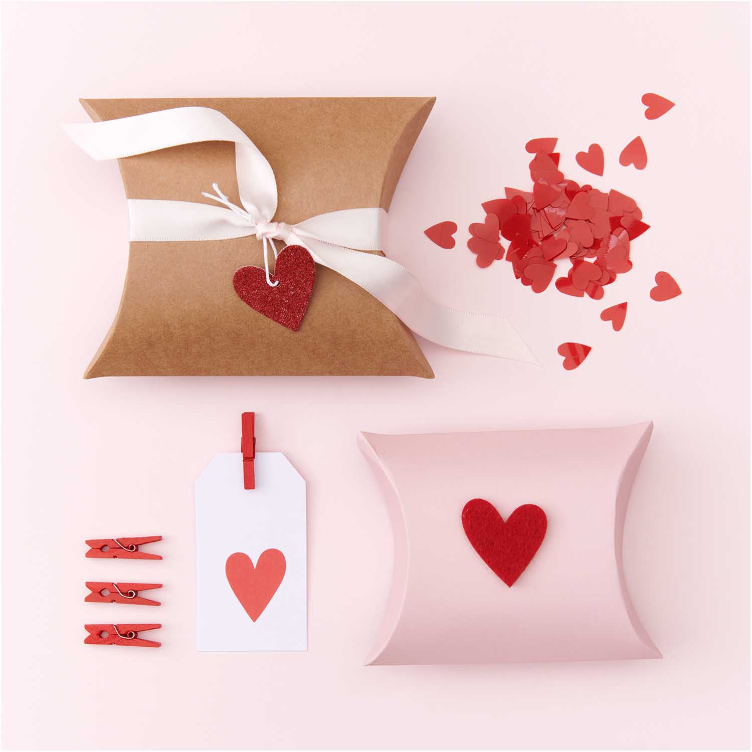 Konfetti - Flitterstreu ♥, Rot Konfetti - Flitterstreu ♥, Rot