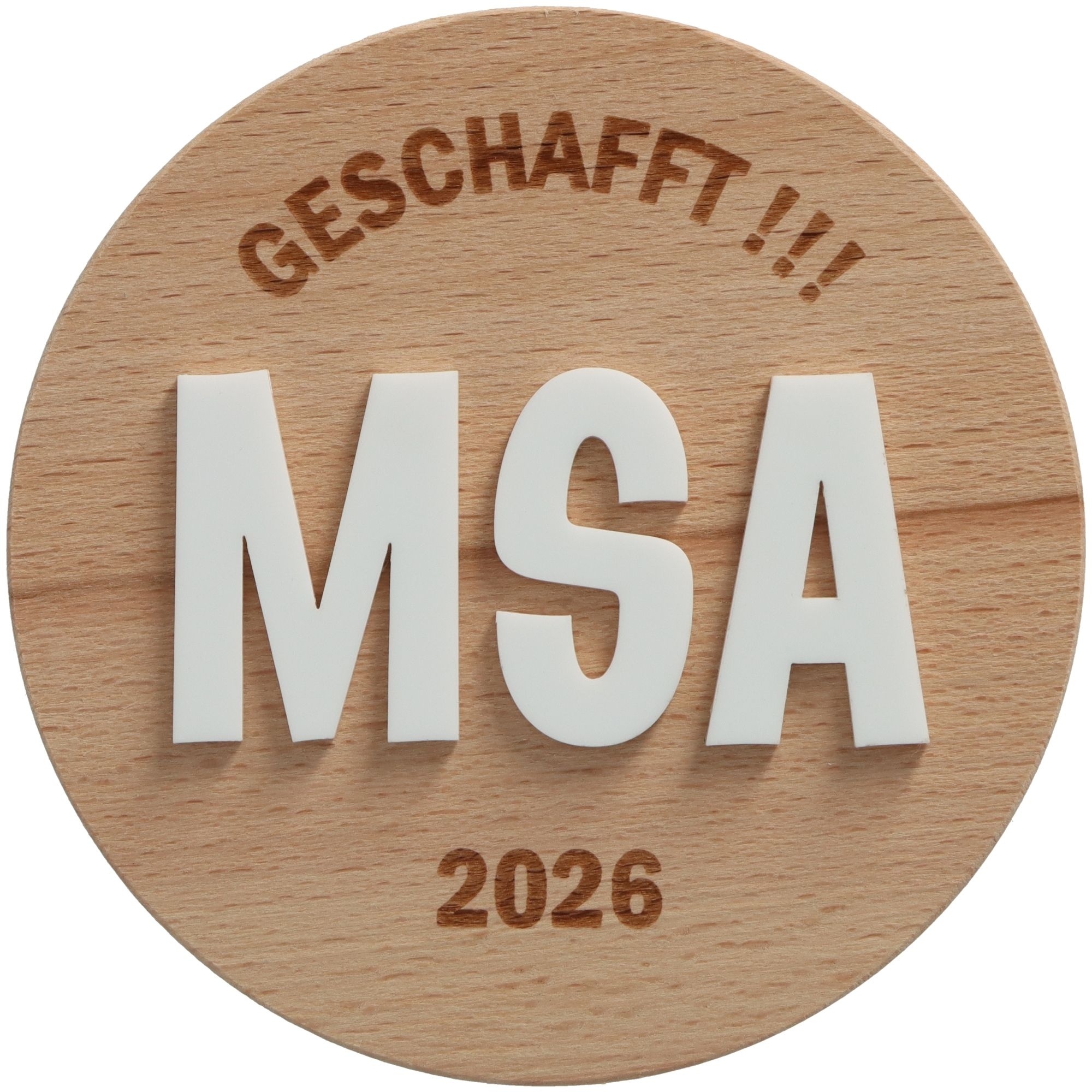 Holz, Rund, MSA, 2026, Abzeichen