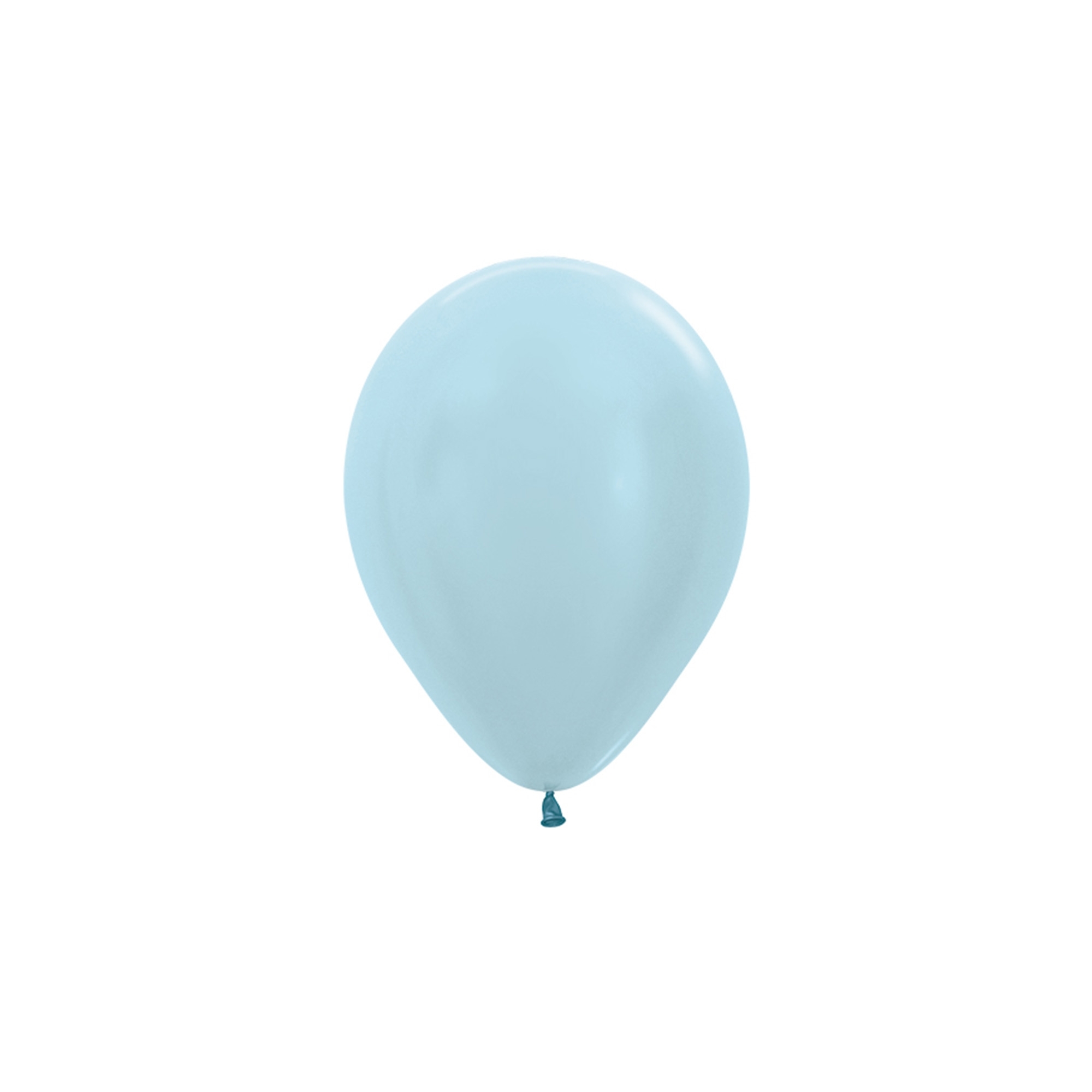 Sempertex Latexballon Pearl Blue Ø 12cm Ballon