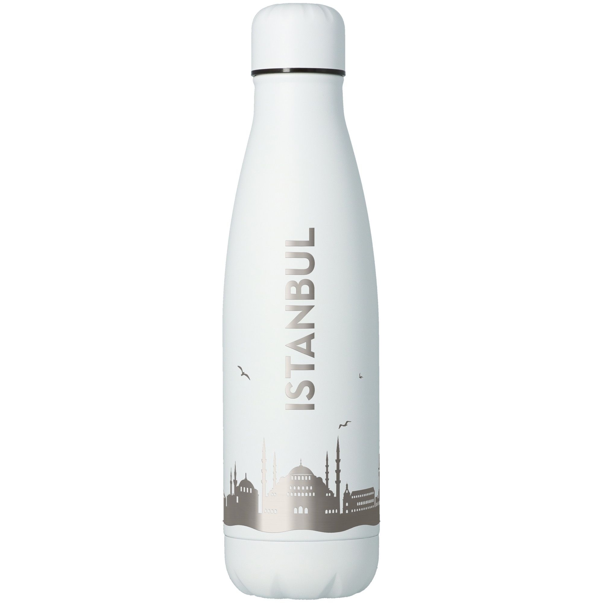 Trinkflasche Skyline Istanbul Weiß 500ml Trinkflasche Skyline Istanbul Weiß 500ml