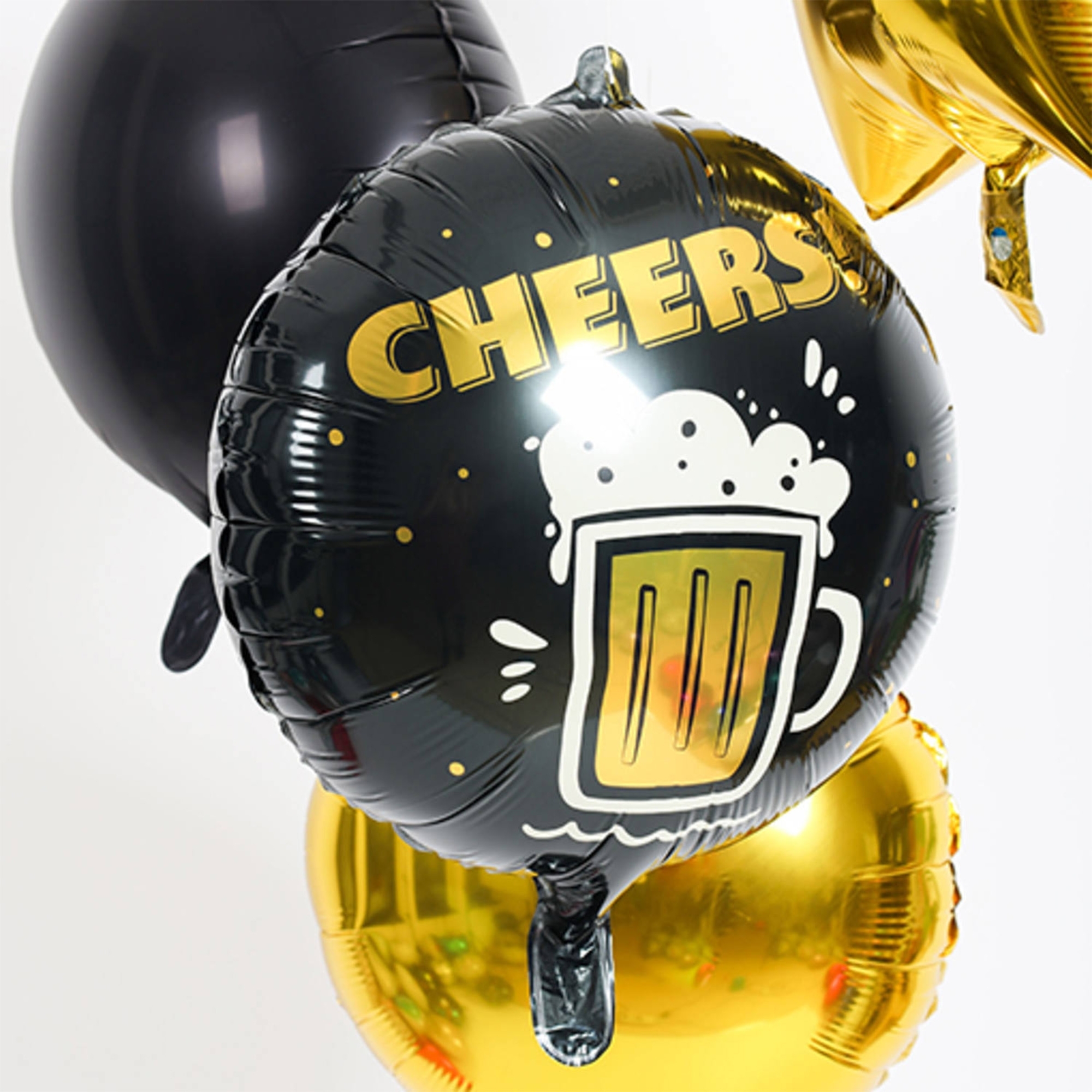 d48b194febe1a040edab561ac027c9b332dca648 Folienballon "Cheers Bier" 45 cm