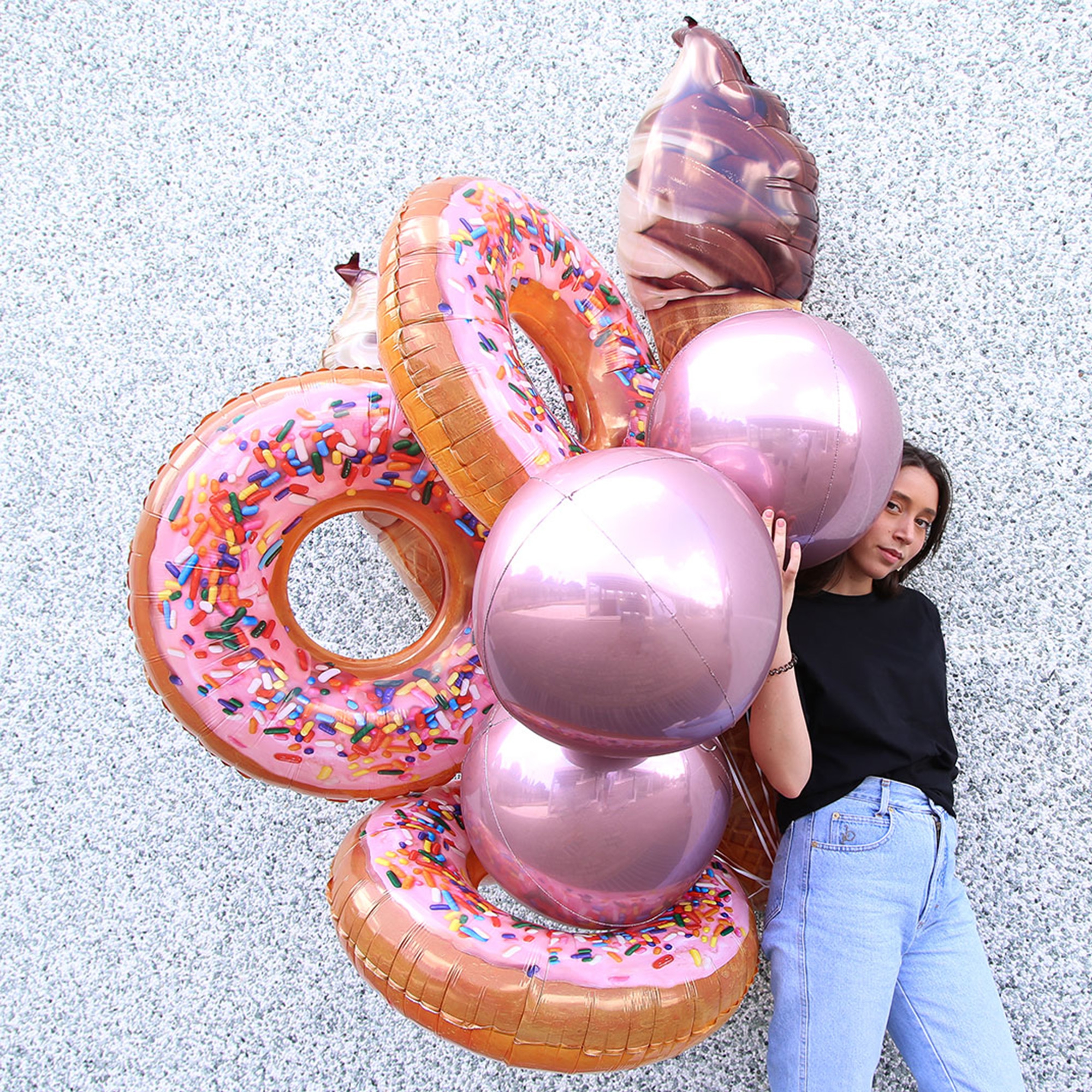 Folienballon Shape "Donut" 75cm