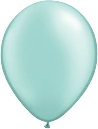 Qualatex Latexballon Pearl Mint Green Ø 13cm Qualatex Latexballon Pearl Mint Green Ø 13cm
