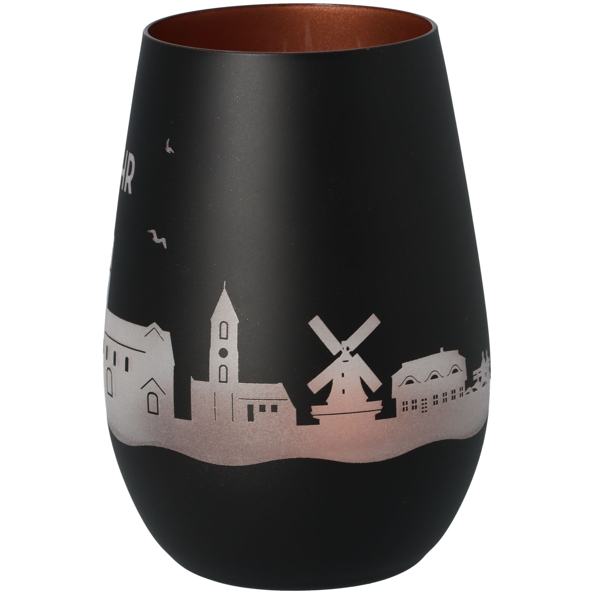 Windlicht Skyline Föhr Schwarz/Bronze Windlicht Skyline Föhr Schwarz/Bronze