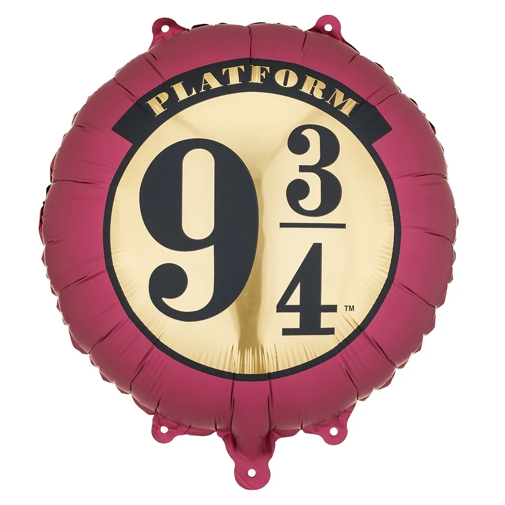 Folienballon "Harry Potter Gleis 9 3/4" 45cm