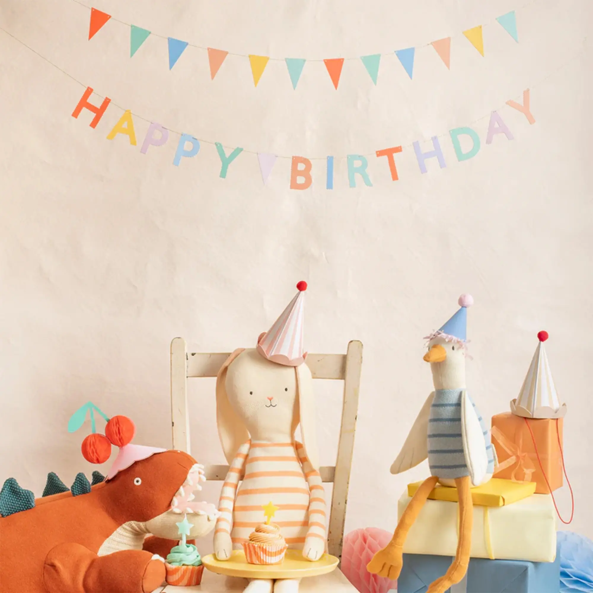kinderfeier, birthday, plush, geschenke, dekoration