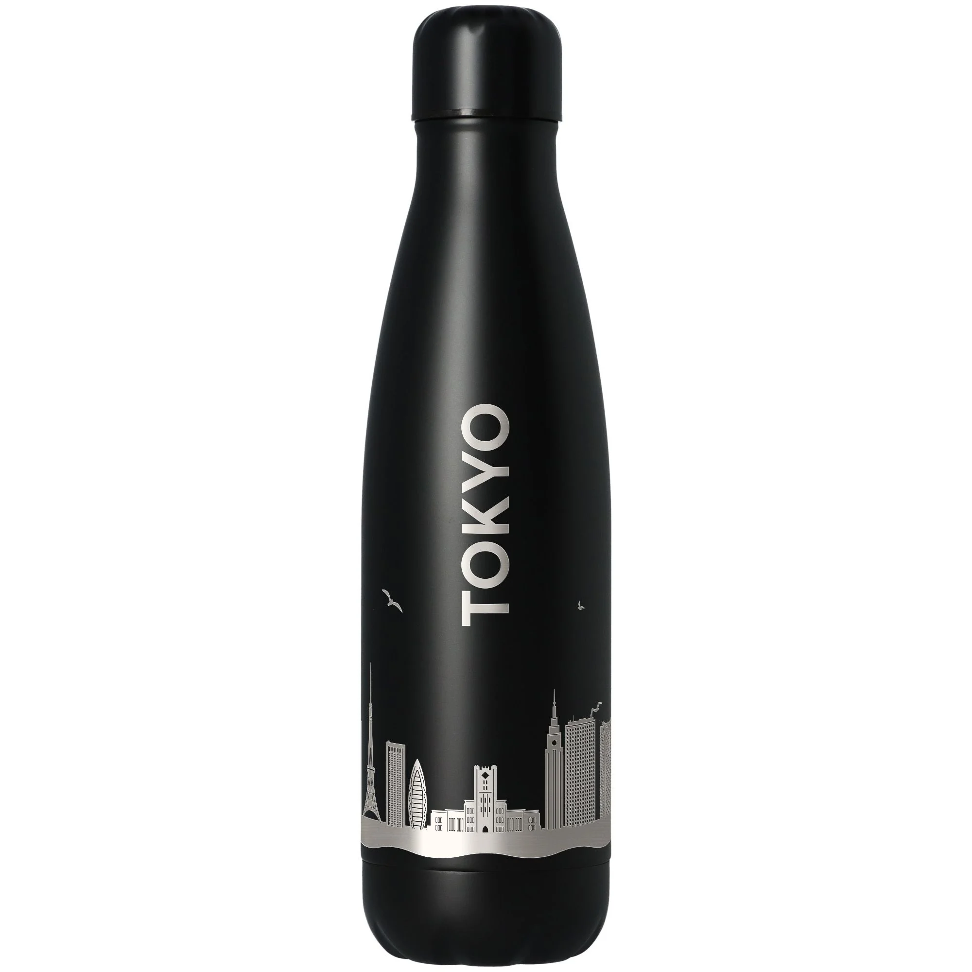 Goodtimes Trinkflasche Skyline Tokio Schwarz 500ml