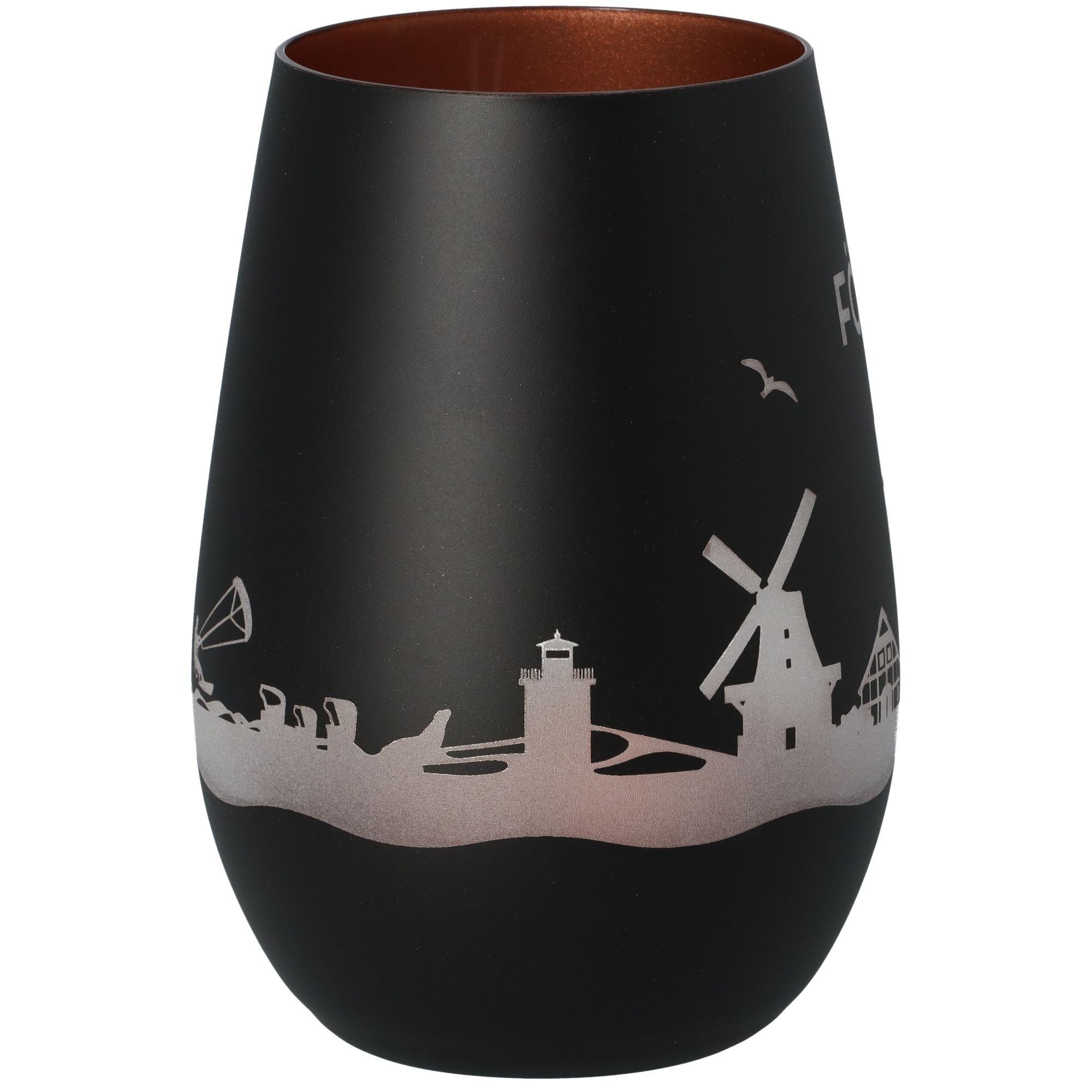 Windlicht Skyline Föhr Schwarz/Bronze Windlicht Skyline Föhr Schwarz/Bronze