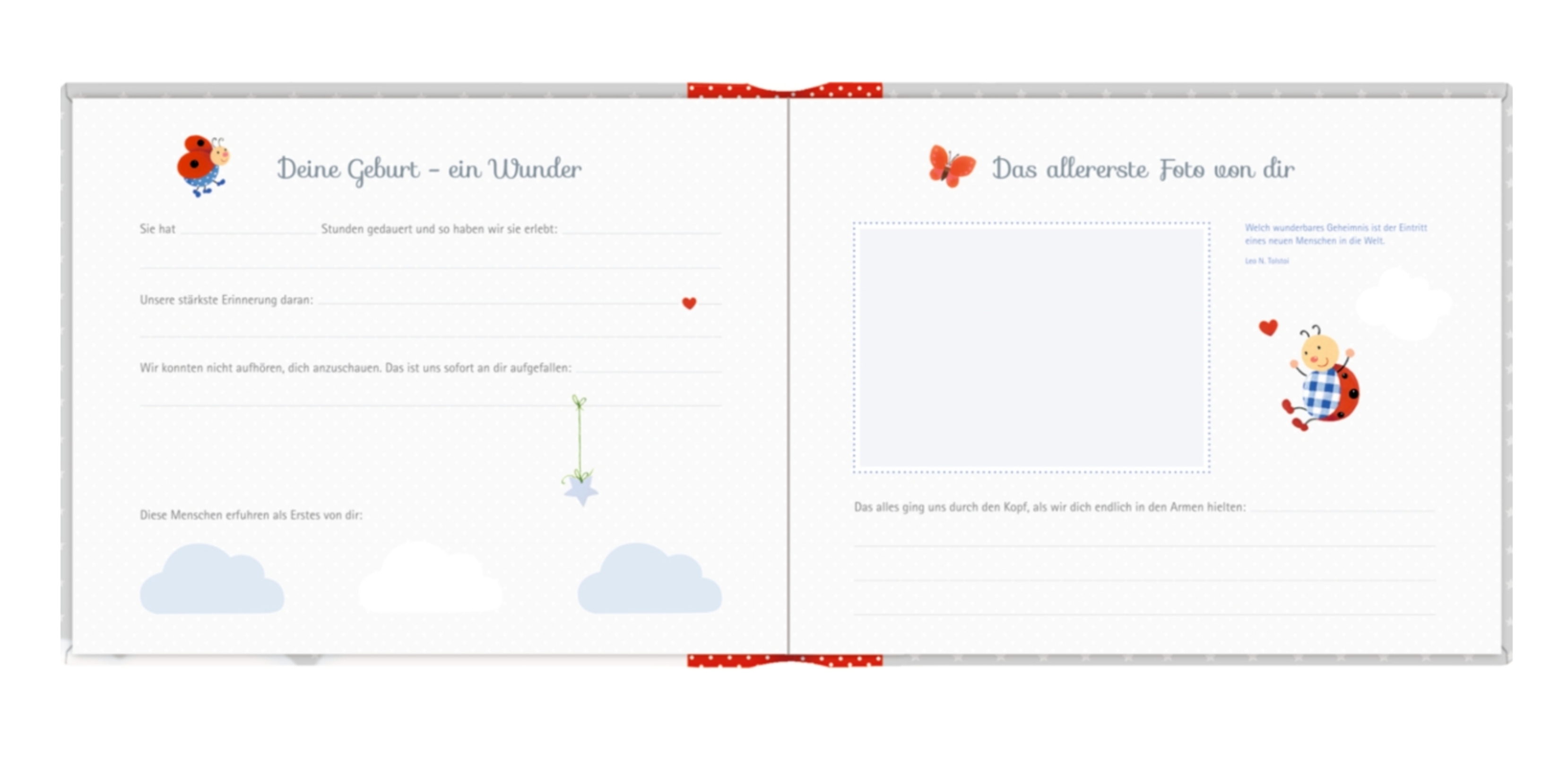 Eintragalbum Willkommen, Baby! Eintragalbum Willkommen, Baby!