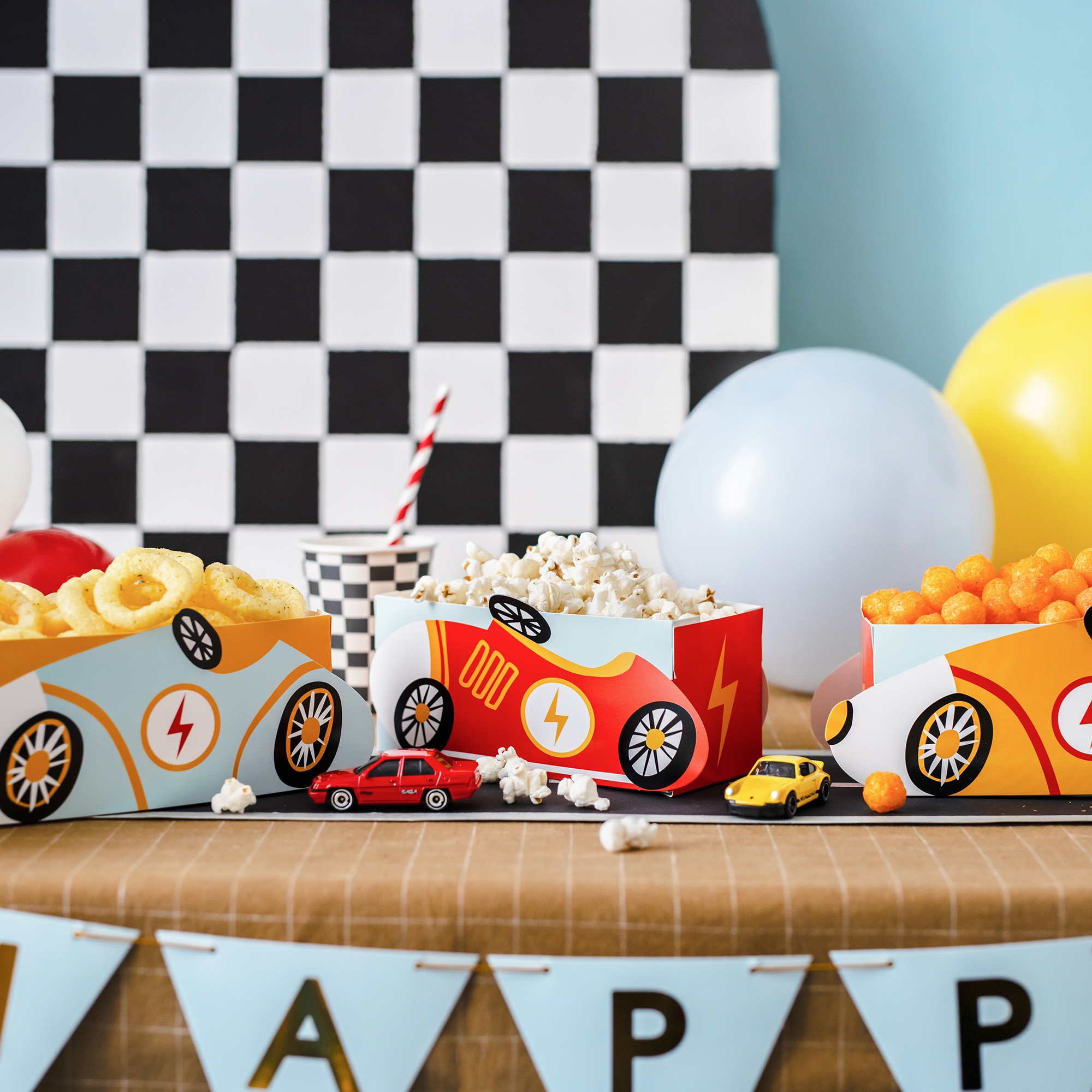 Snackboxen "Autos" 3 Stück Snackboxen "Autos" 3 Stück