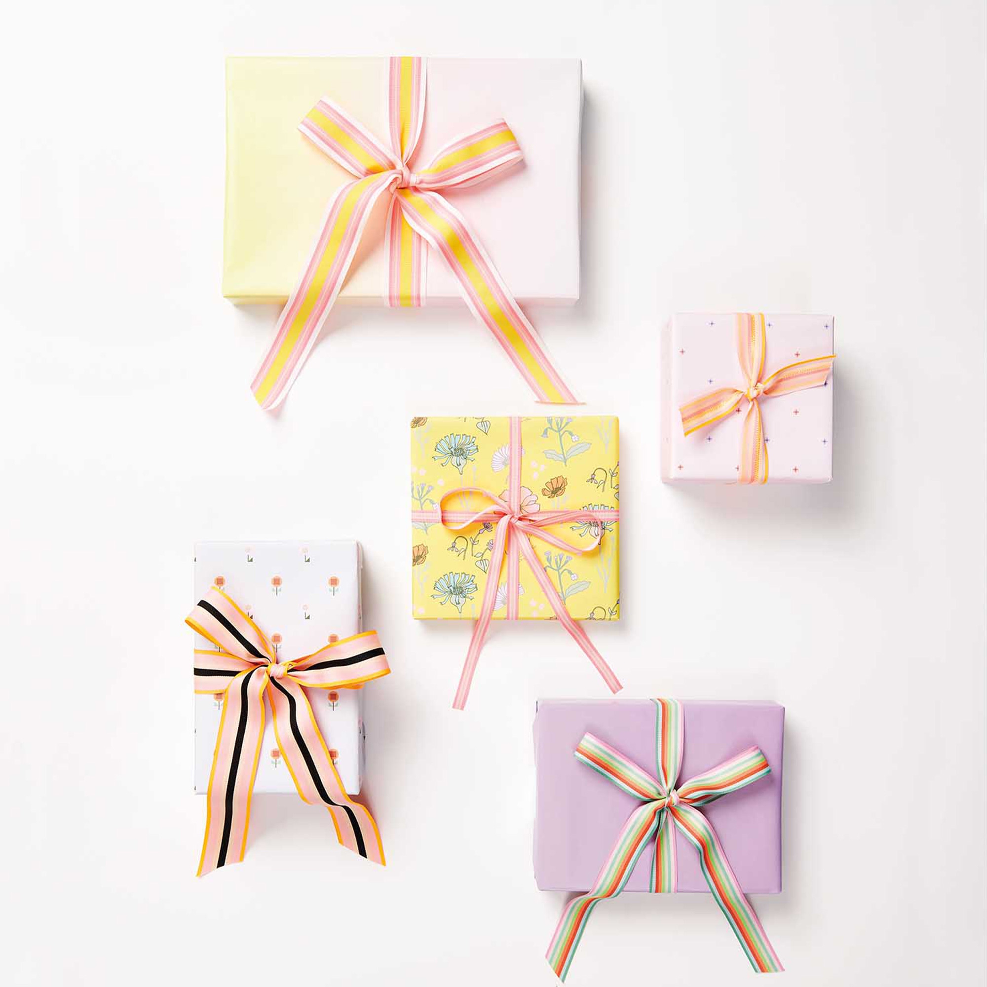 Webband Multi Streifen, Orange/Grau/Gelb/Iri/Pink/Flieder, 20mm / 3m Webband Multi Streifen, Orange/Grau/Gelb/Iri/Pink/Flieder, 20mm / 3m