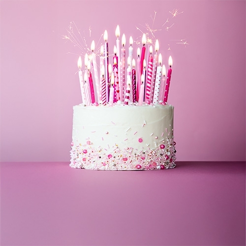 Leute, Geburtstagstorte, Torte, Sahne, Nachtisch