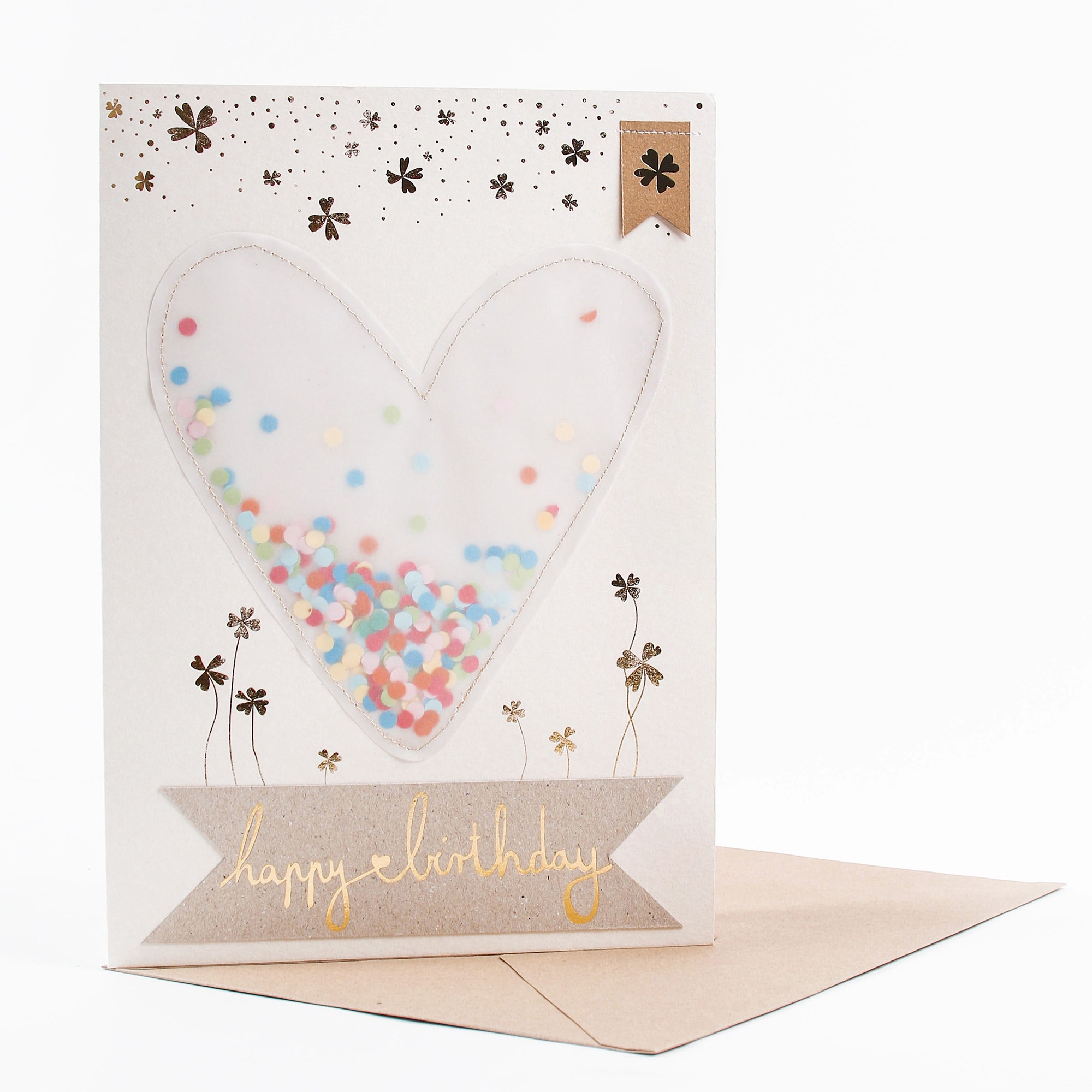 Riesenkarte "Happy Birthday" Briefumschlag, Grußkarte, Post