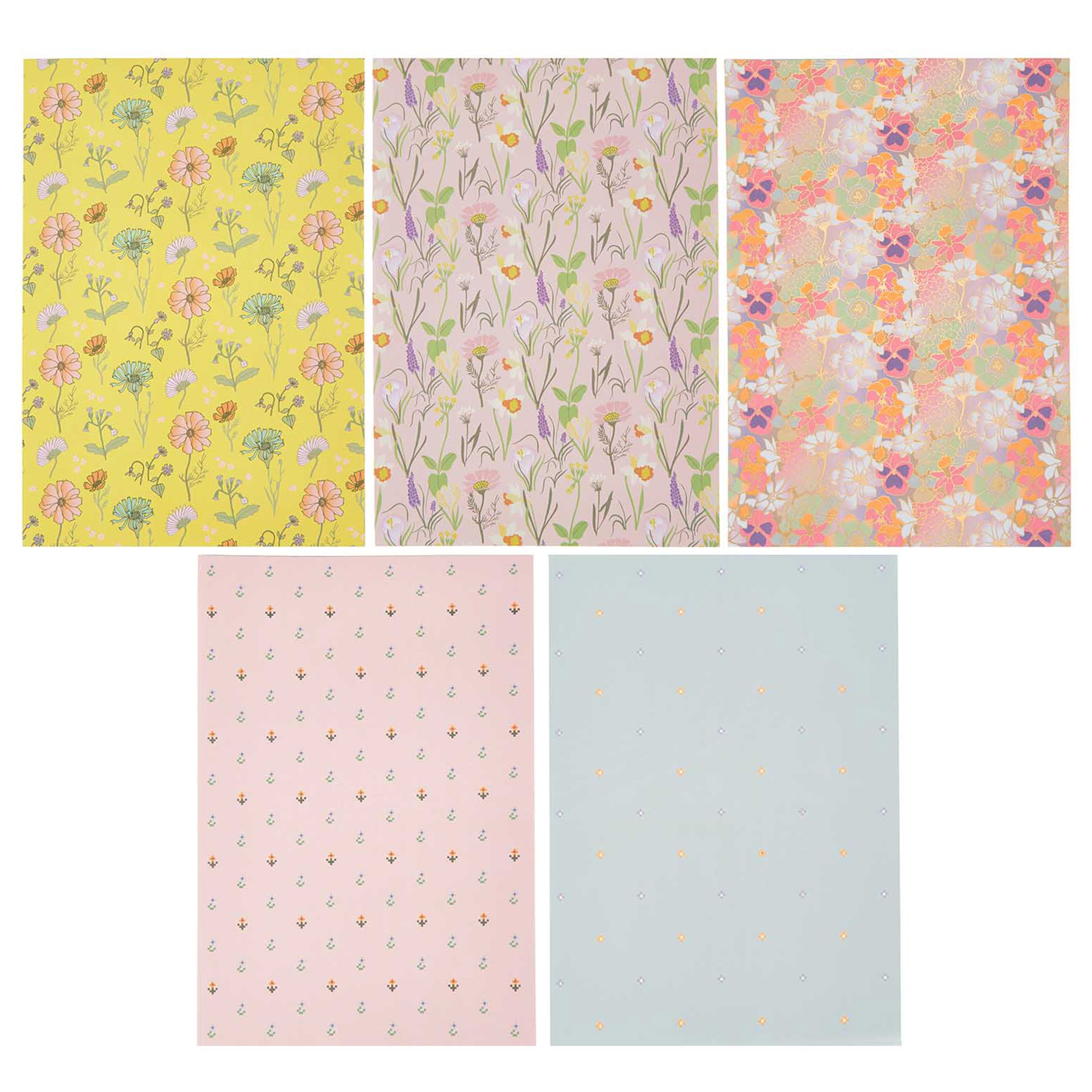 Motivpapierblock "Futschikato" Flower Power, 24 Blatt Motivpapierblock "Futschikato" Flower Power, 24 Blatt