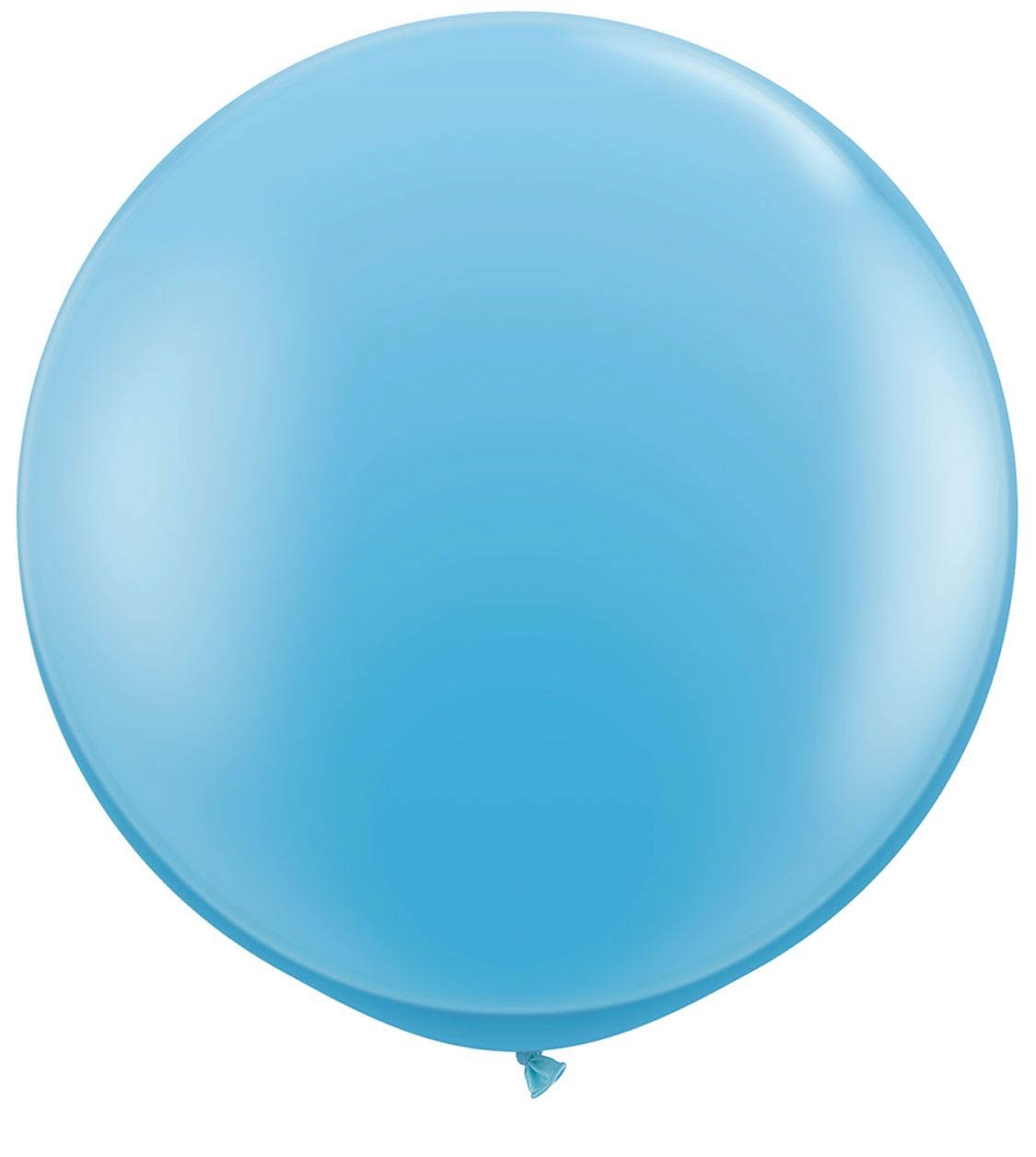 Qualatex Latexballon Gigant Pale Blue Ø 90cm