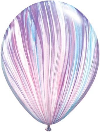 Qualatex Latexballon Super Agate Fashion Ø 30cm