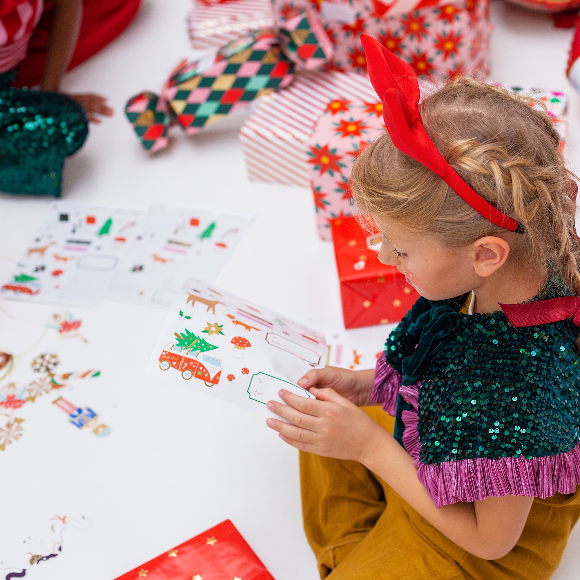 Weihnachtssticker "Winterwald" Weihnachtssticker "Winterwald"