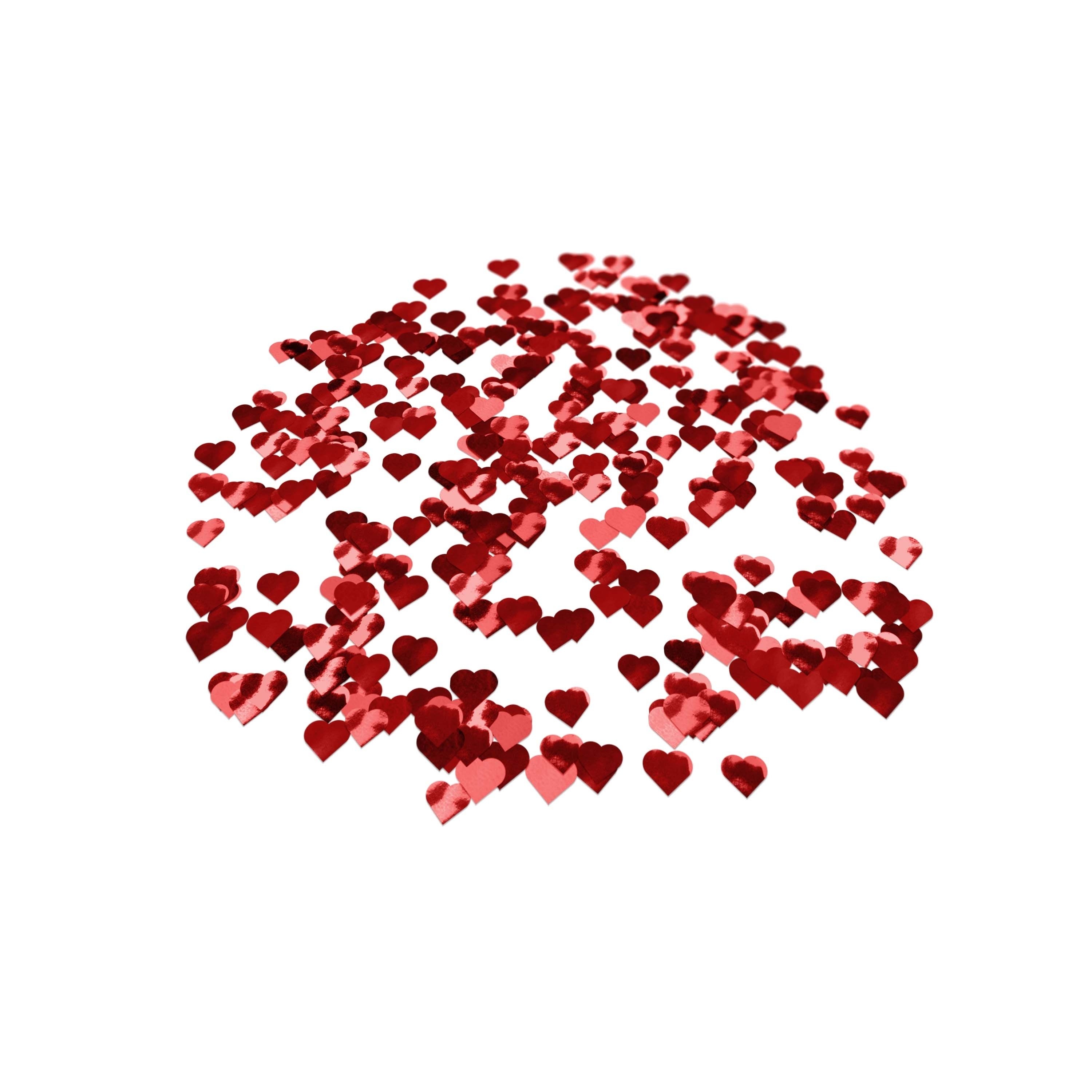 Folienkonfetti 1,7cm Herz 100g Rot Folienkonfetti 1,7cm Herz 100g Rot