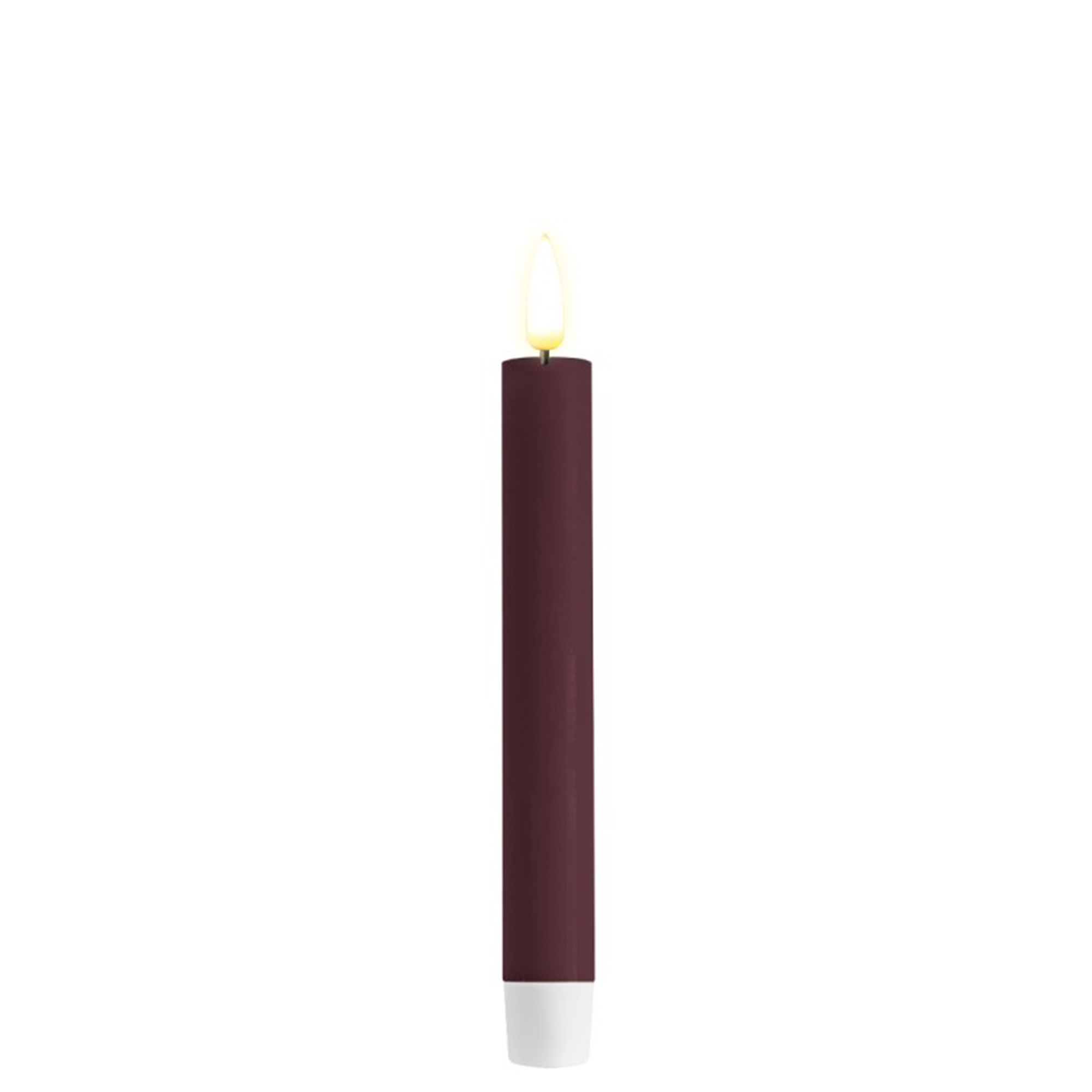 Deluxe - 2 LED Stabkerzen Violett, 15 cm