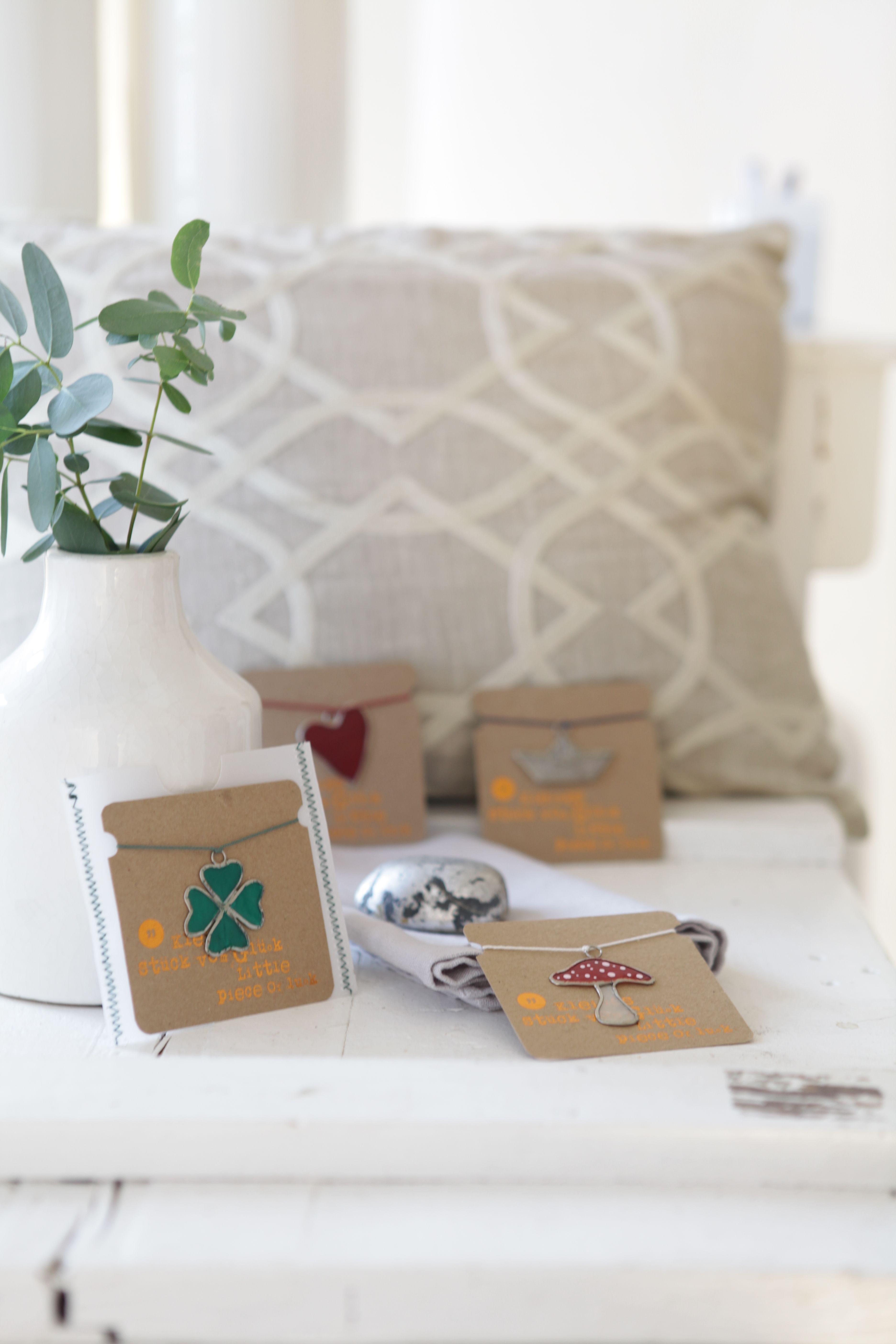 Glücksbringer - Kleines Stück vom Glück "Glücksklee" Glücksbringer - Kleines Stück vom Glück "Glücksklee"