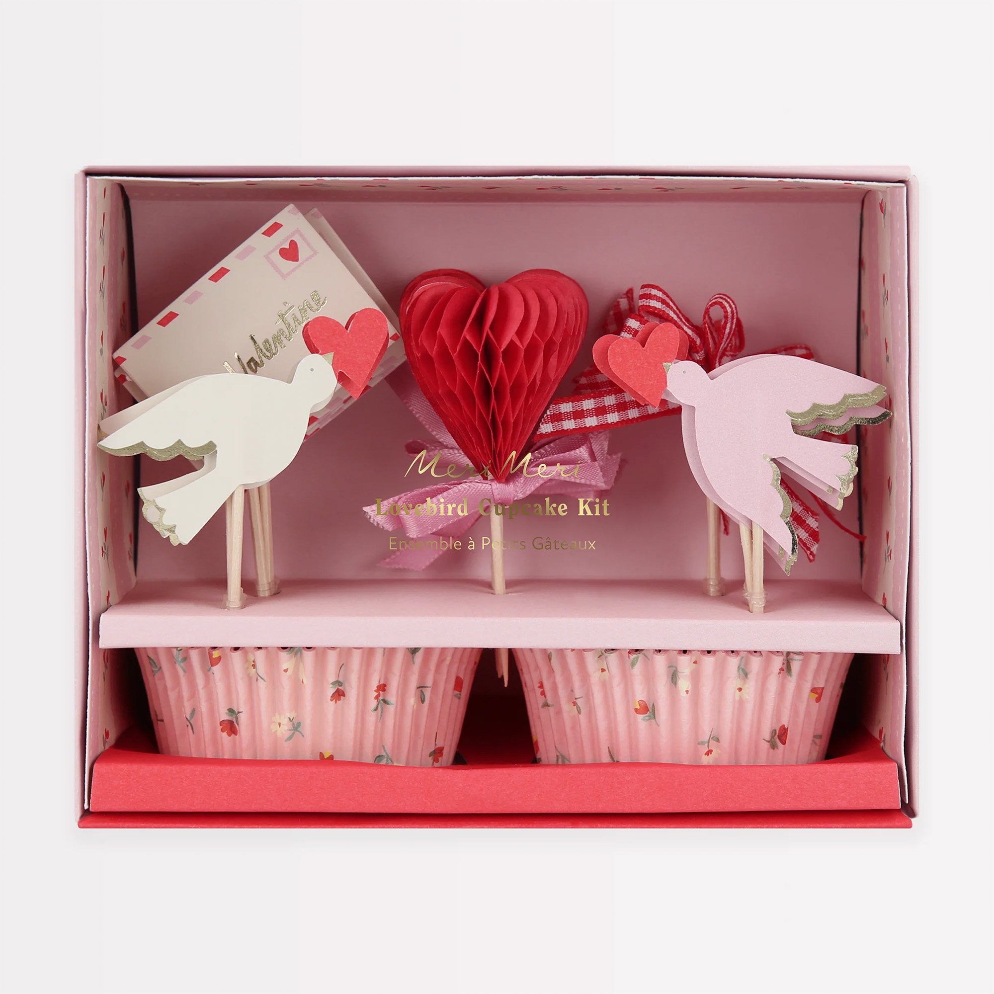 Meri Meri - Cupcake Kit "Lovebird" Törtchen, Essen, Menschen, Person, Kiste