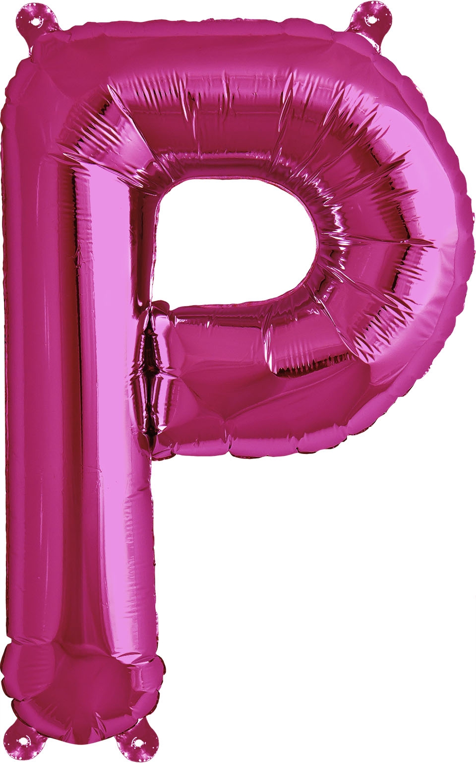 Luftballon Buchstabe P Pink 40cm Luftballon Buchstabe P Pink 40cm