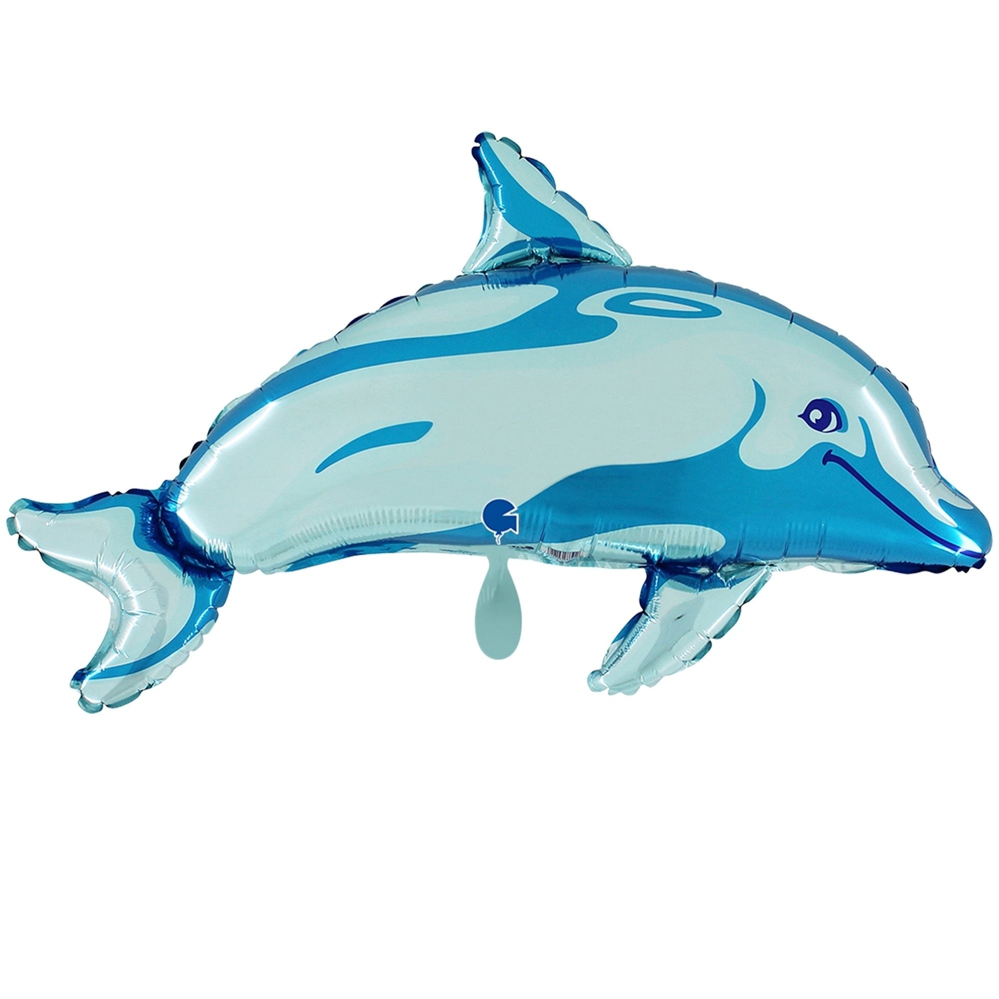 Folienballon "Delfin" 95 cm Tier, Delfin, Säugetier, Leben im Meer