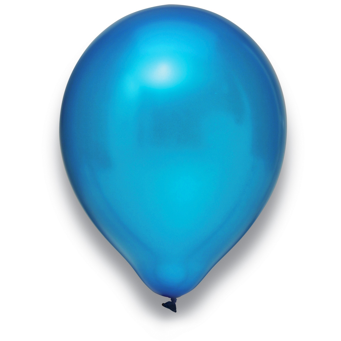 Latexballon Metallic Blau 50 Stück Ø 30cm