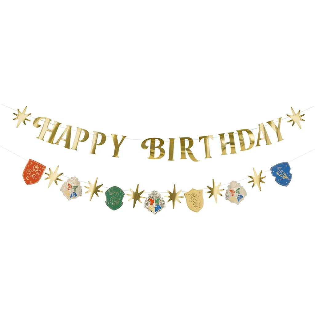 Girlande Harry Potter "Happy Birthday" 2,5m
