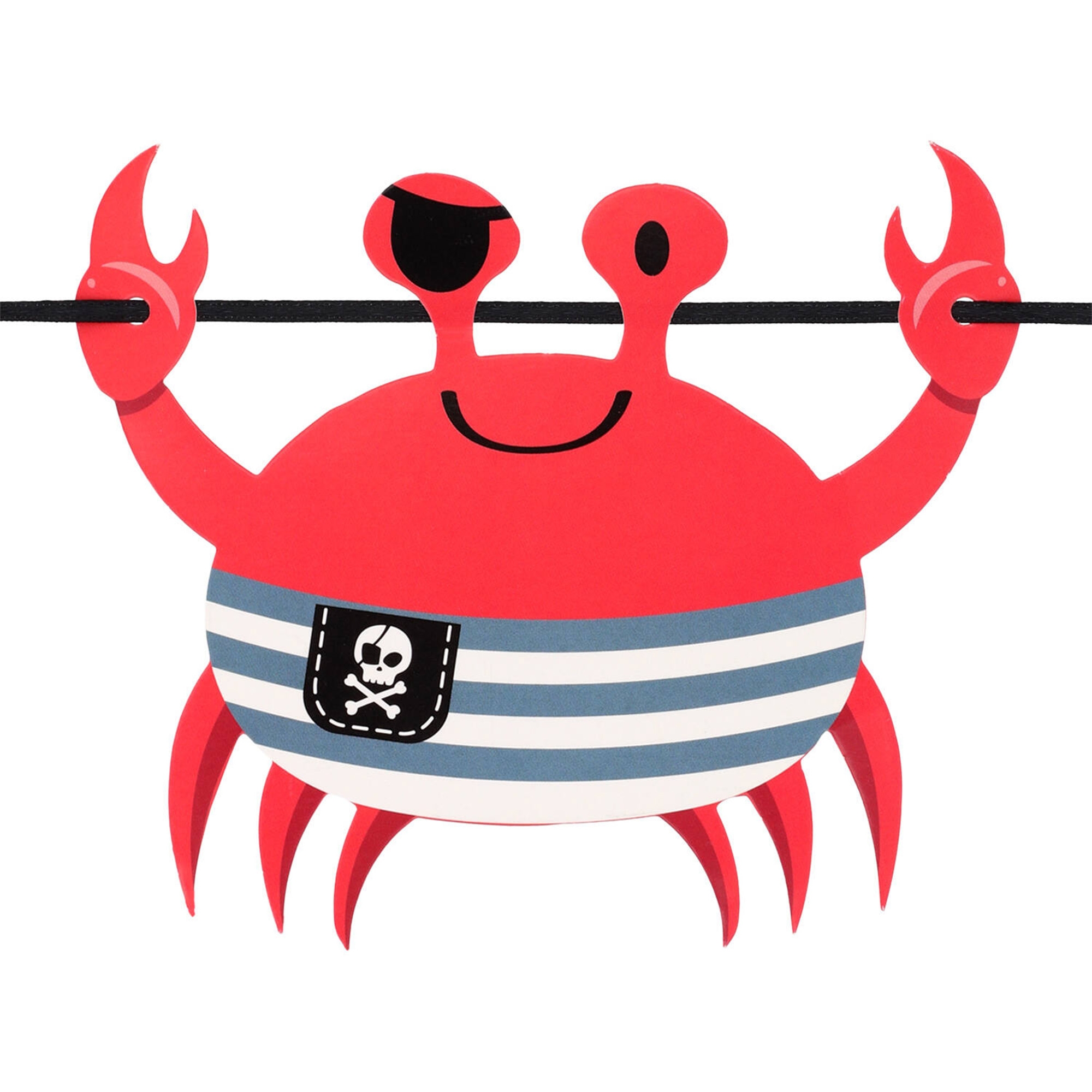 Girlande "Piraten" 1,5m Girlande "Piraten" 1,5m