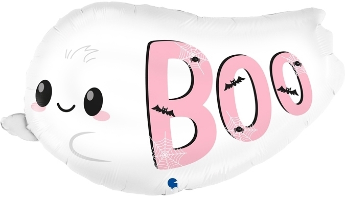 Folienballon Folienballon "Boo" Geist 85cm Folienballon Folienballon "Boo" Geist 85cm