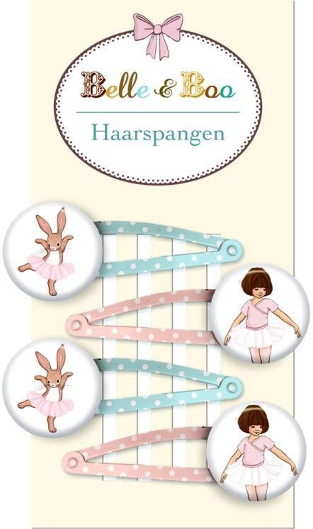 Belle & Boo - 4 Haarspangen Belle & Boo - 4 Haarspangen