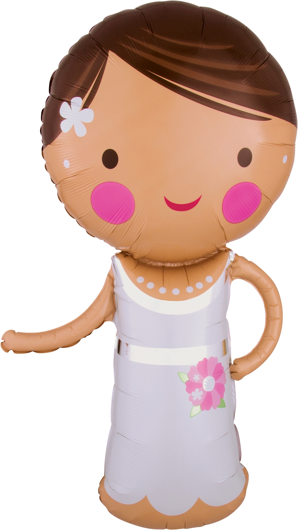 Folienballon Braut 48x101cm Folienballon Braut 48x101cm