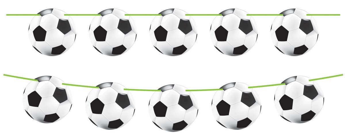 Fußball Girlande Fußball Girlande