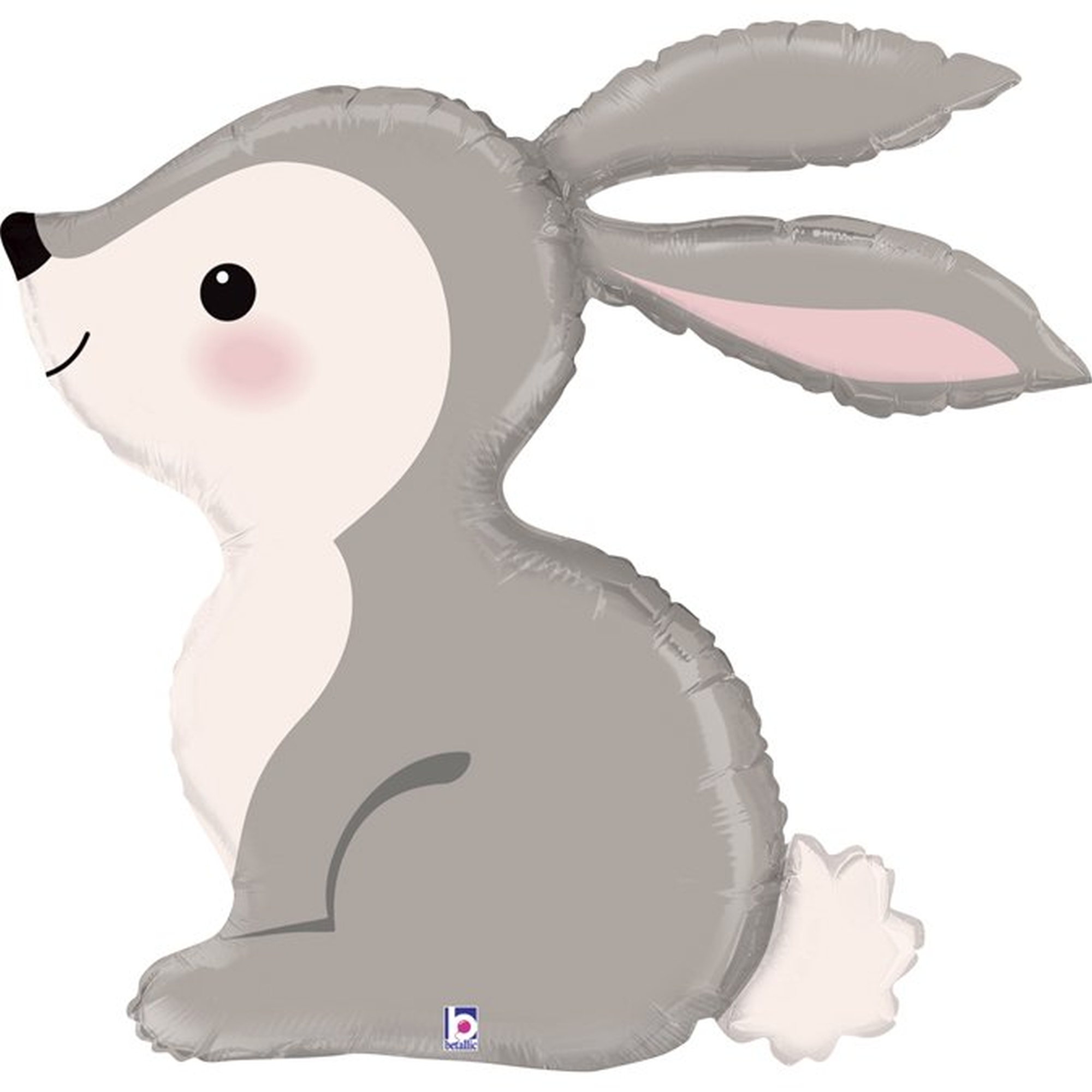 Folienballon Waldtier Hase 91cm Folienballon Waldtier Hase 91cm